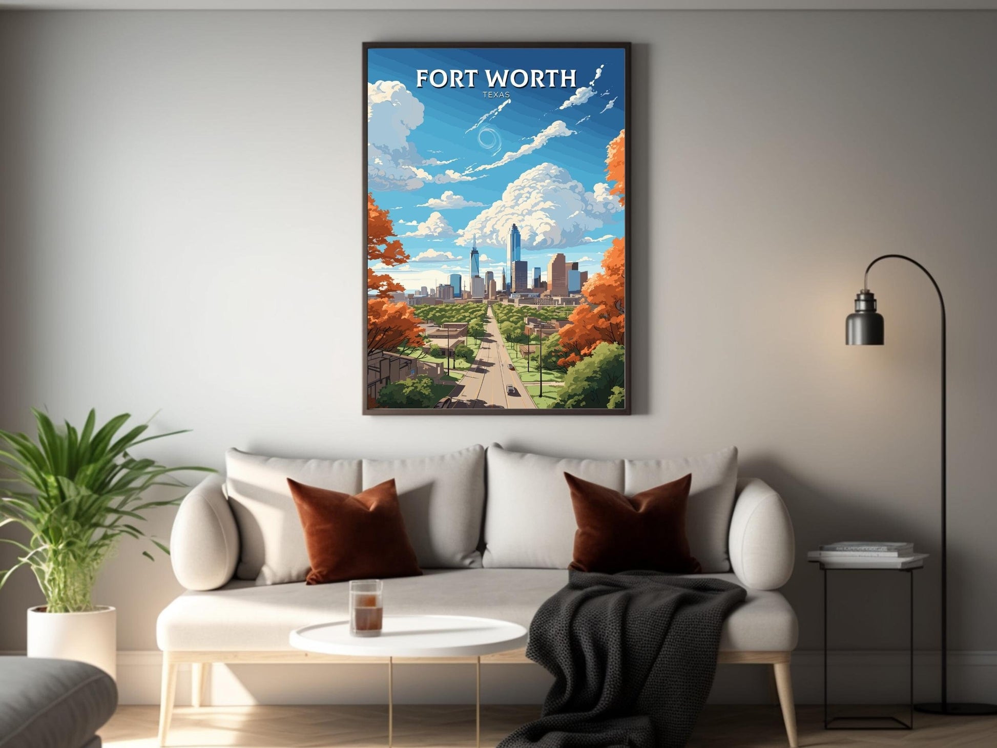 Fort Worth print