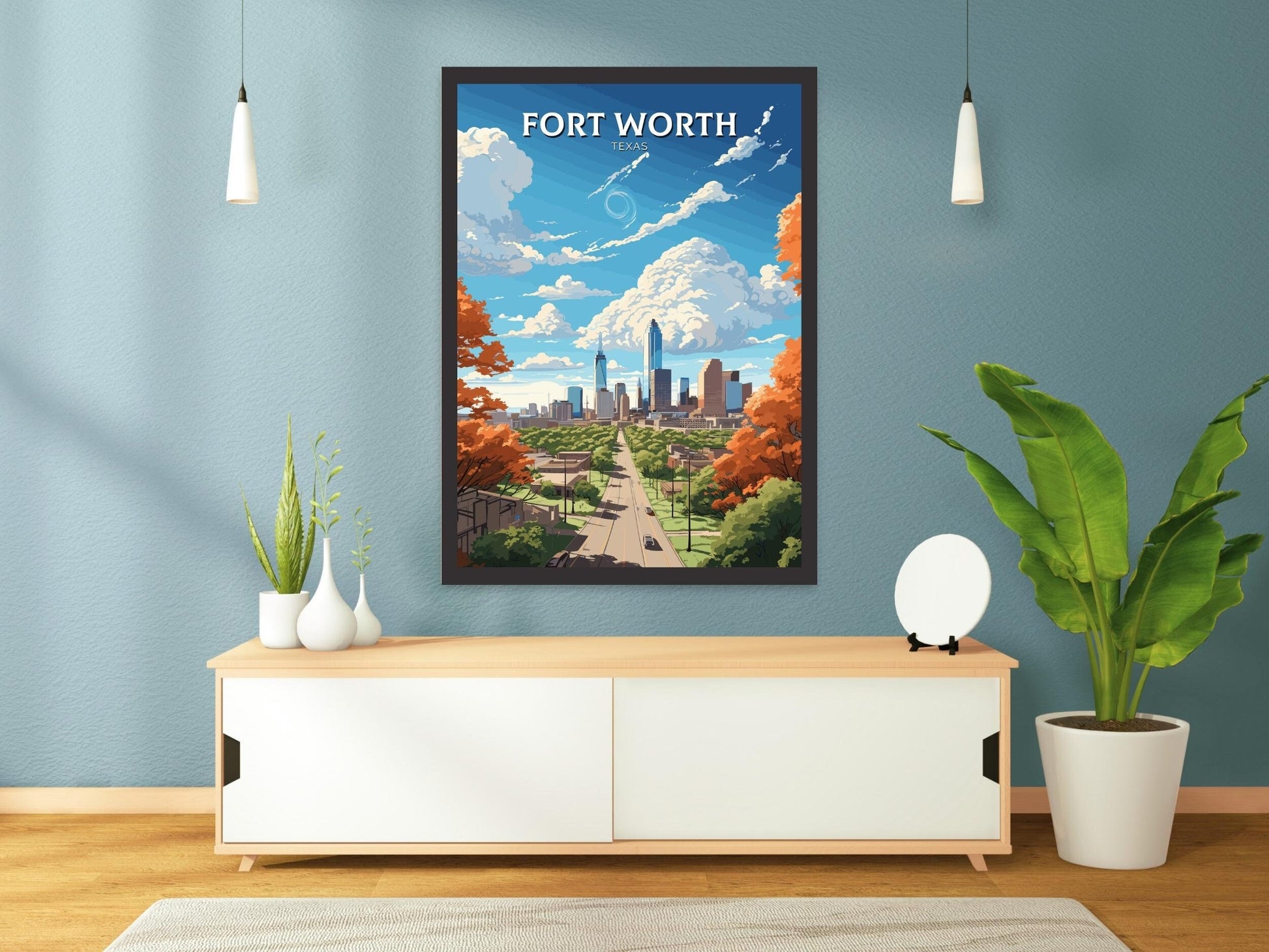 Fort Worth print