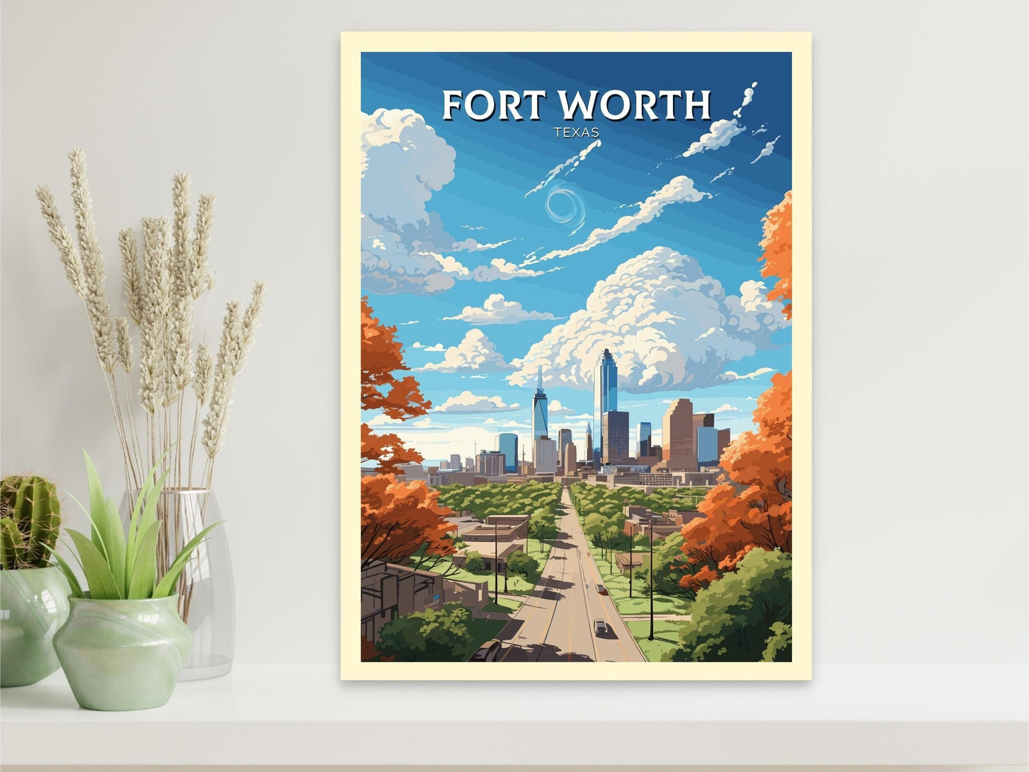 Fort Worth print