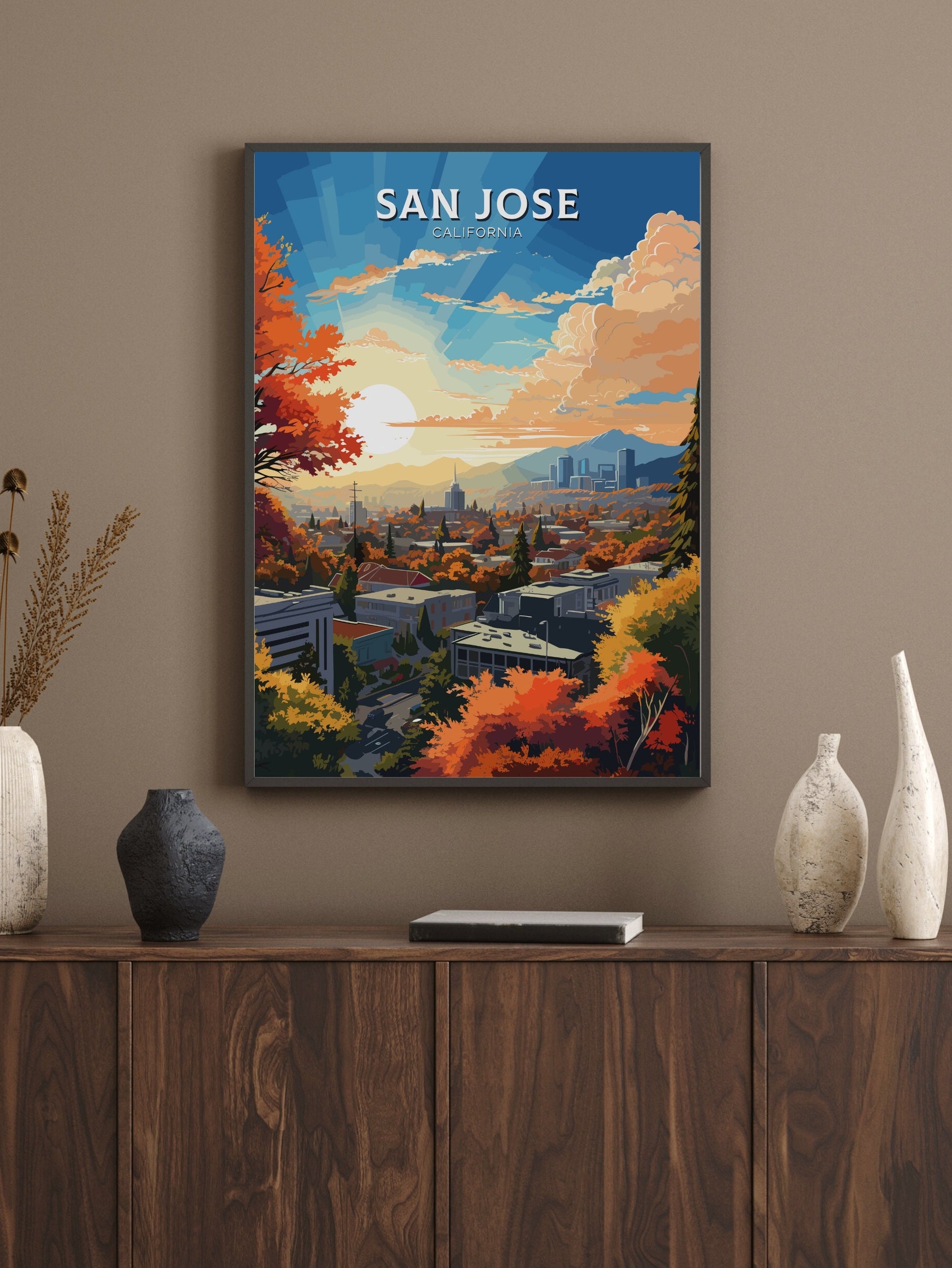 San Jose California poster