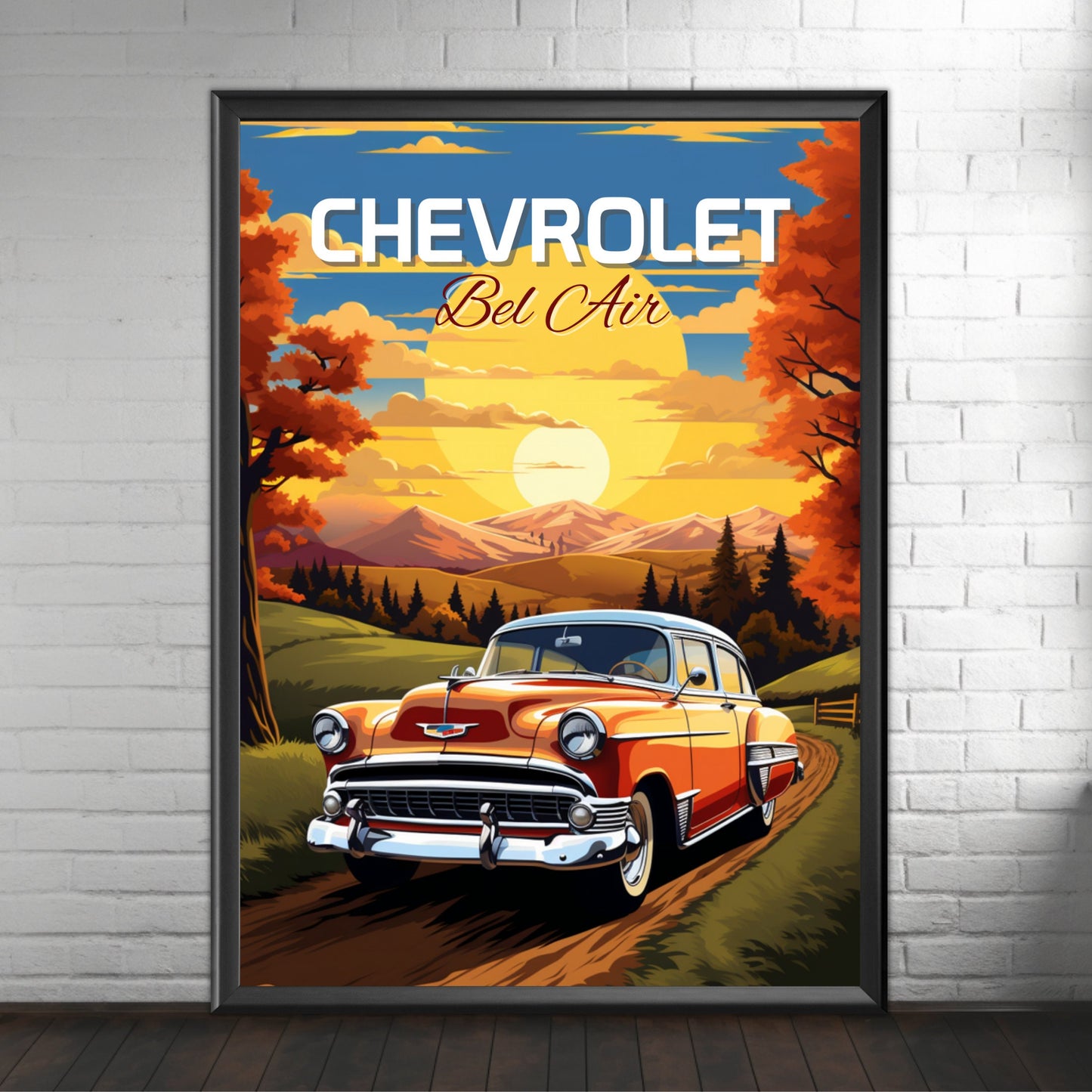 Chevrolet Bel Air Print