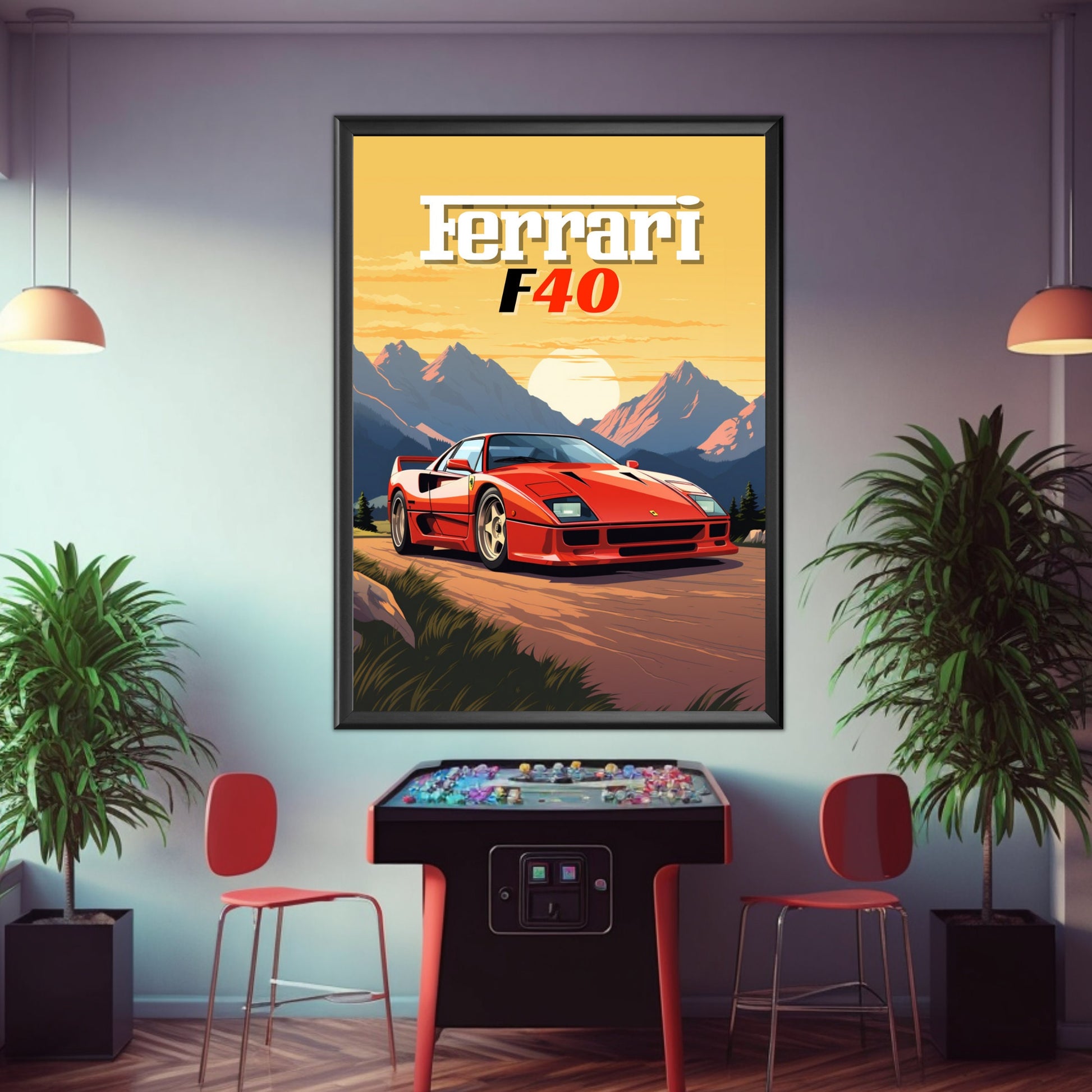 Ferrari F40 Print