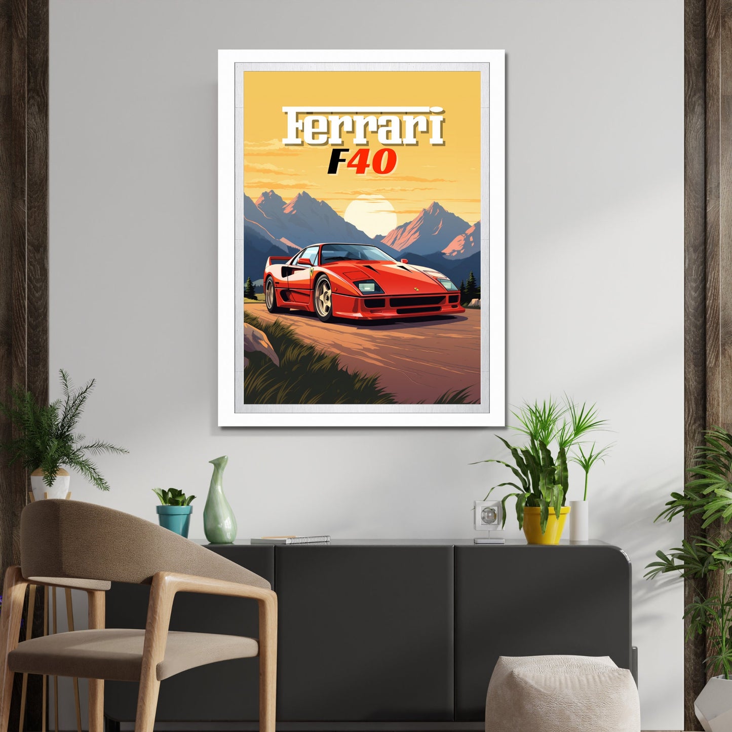 Ferrari F40 Print