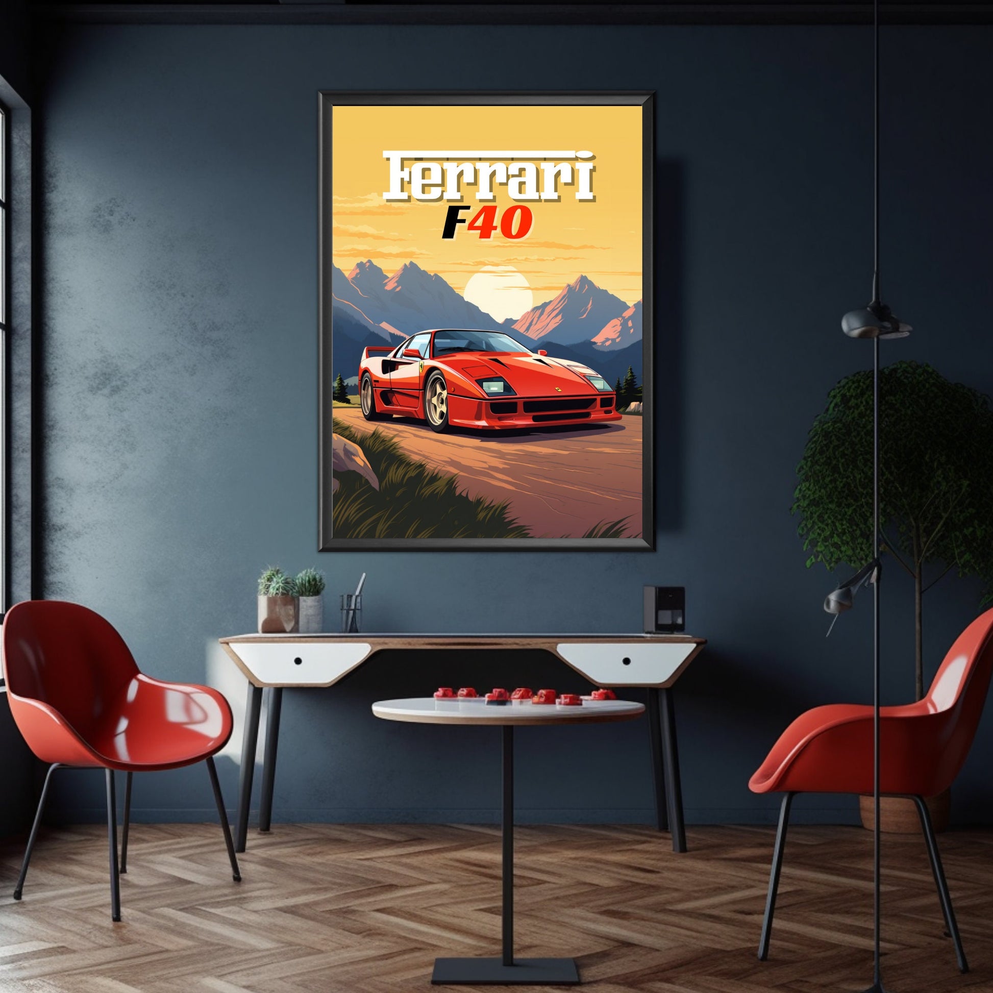 Ferrari F40 Print