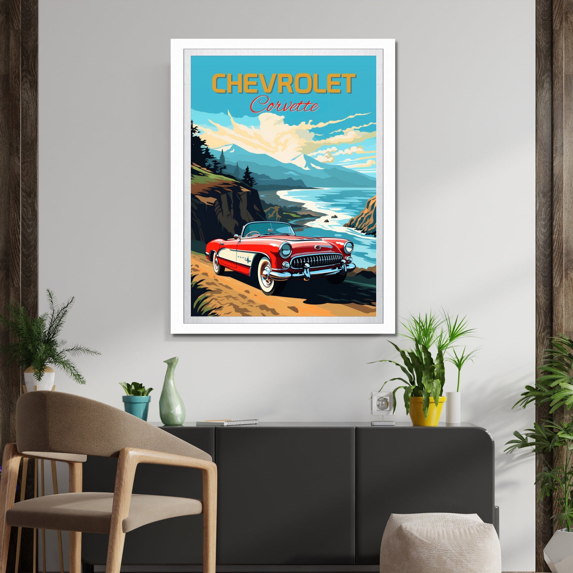 Chevrolet Corvette C1 Poster