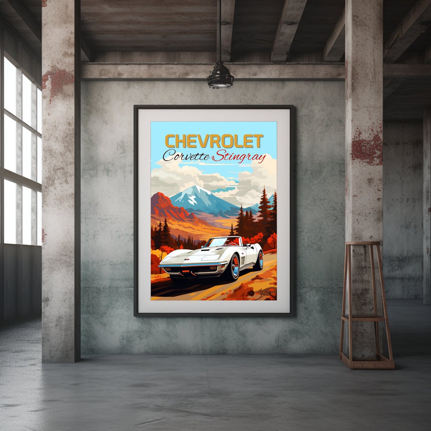 Chevrolet Corvette Stingray Poster