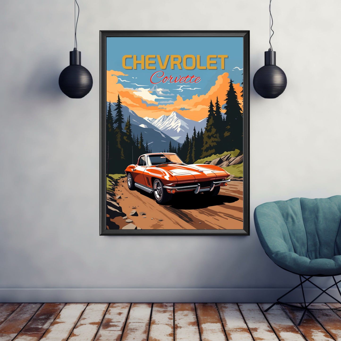 Chevrolet Corvette C2 Print