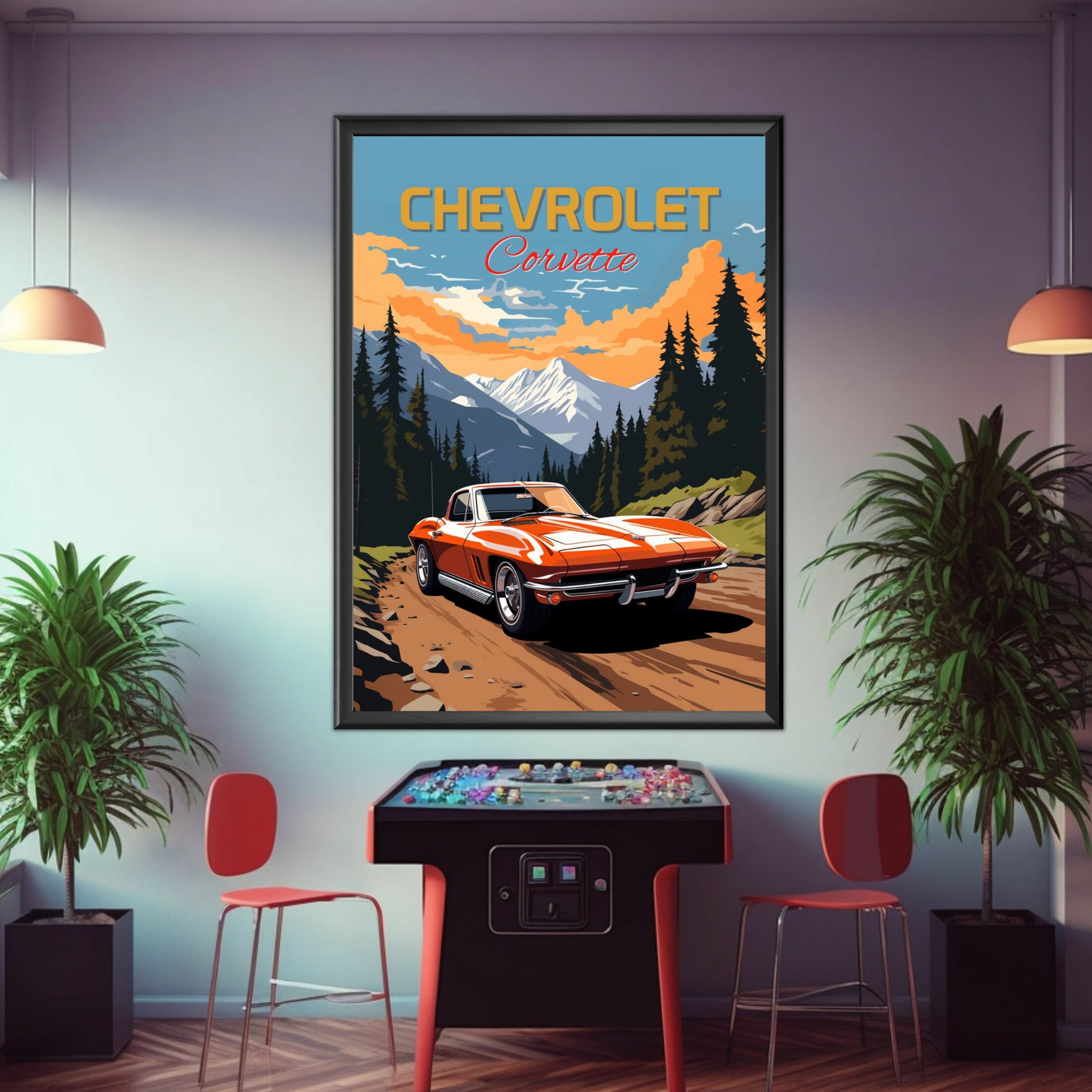 Chevrolet Corvette C2 Print