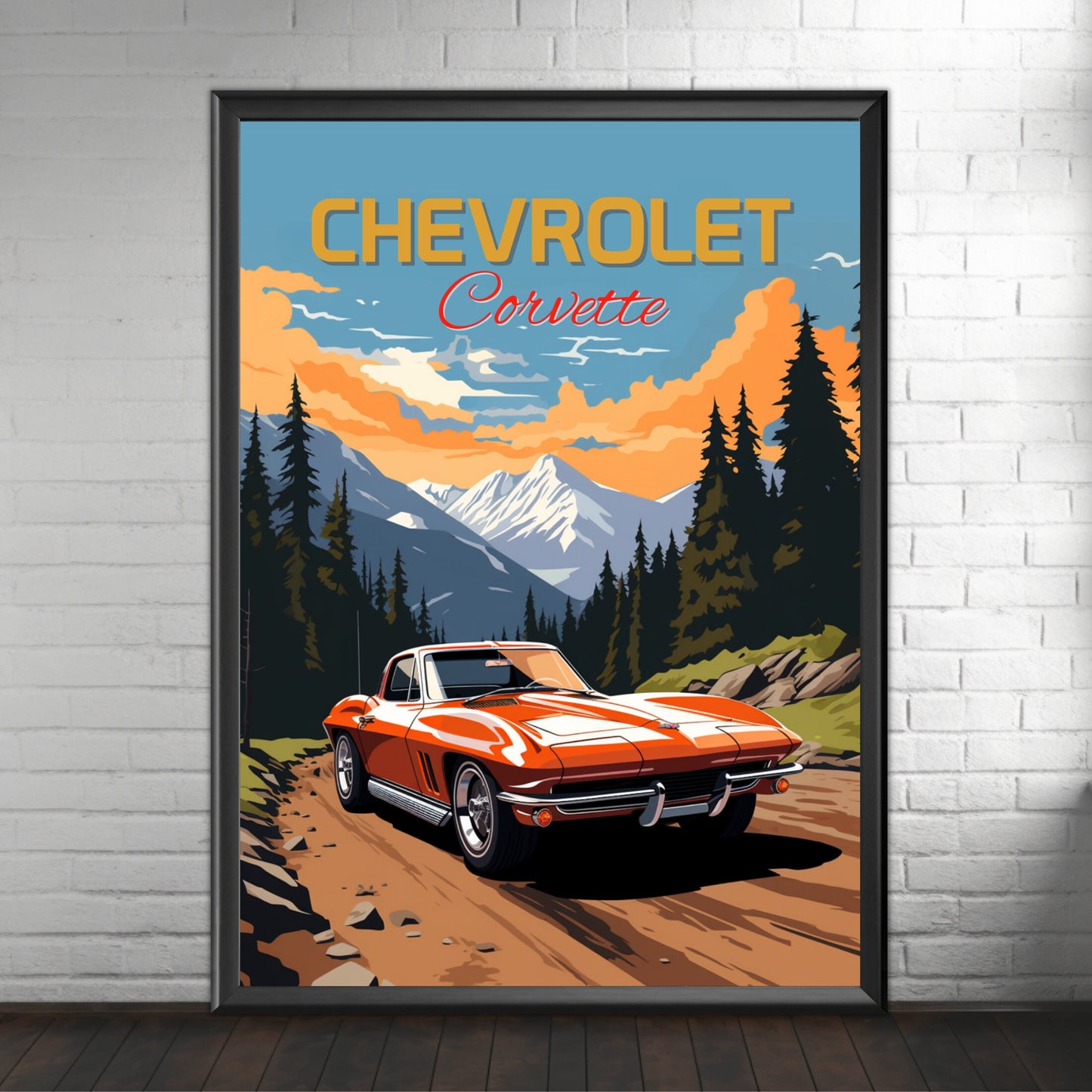 Chevrolet Corvette C2 Print