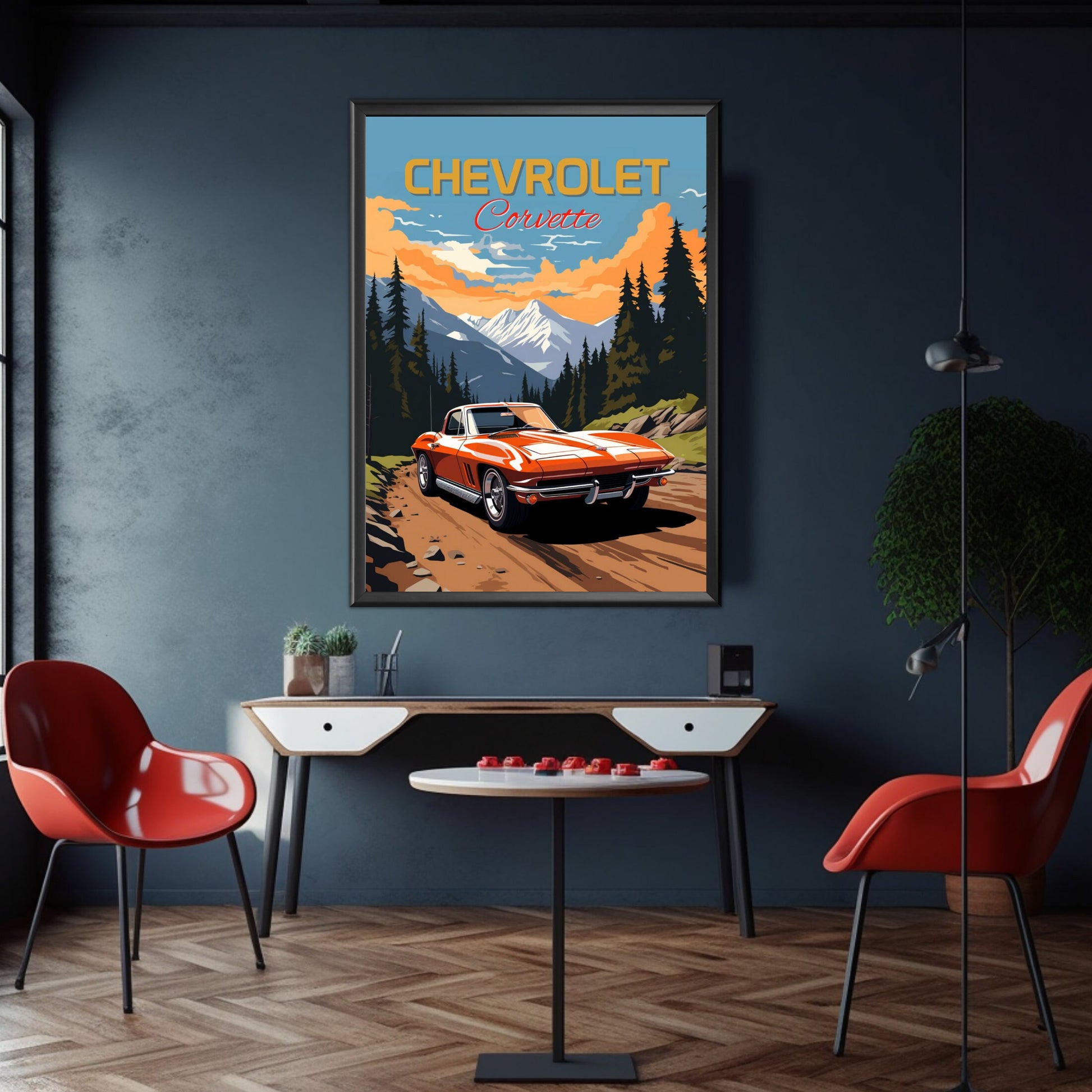 Chevrolet Corvette C2 Print