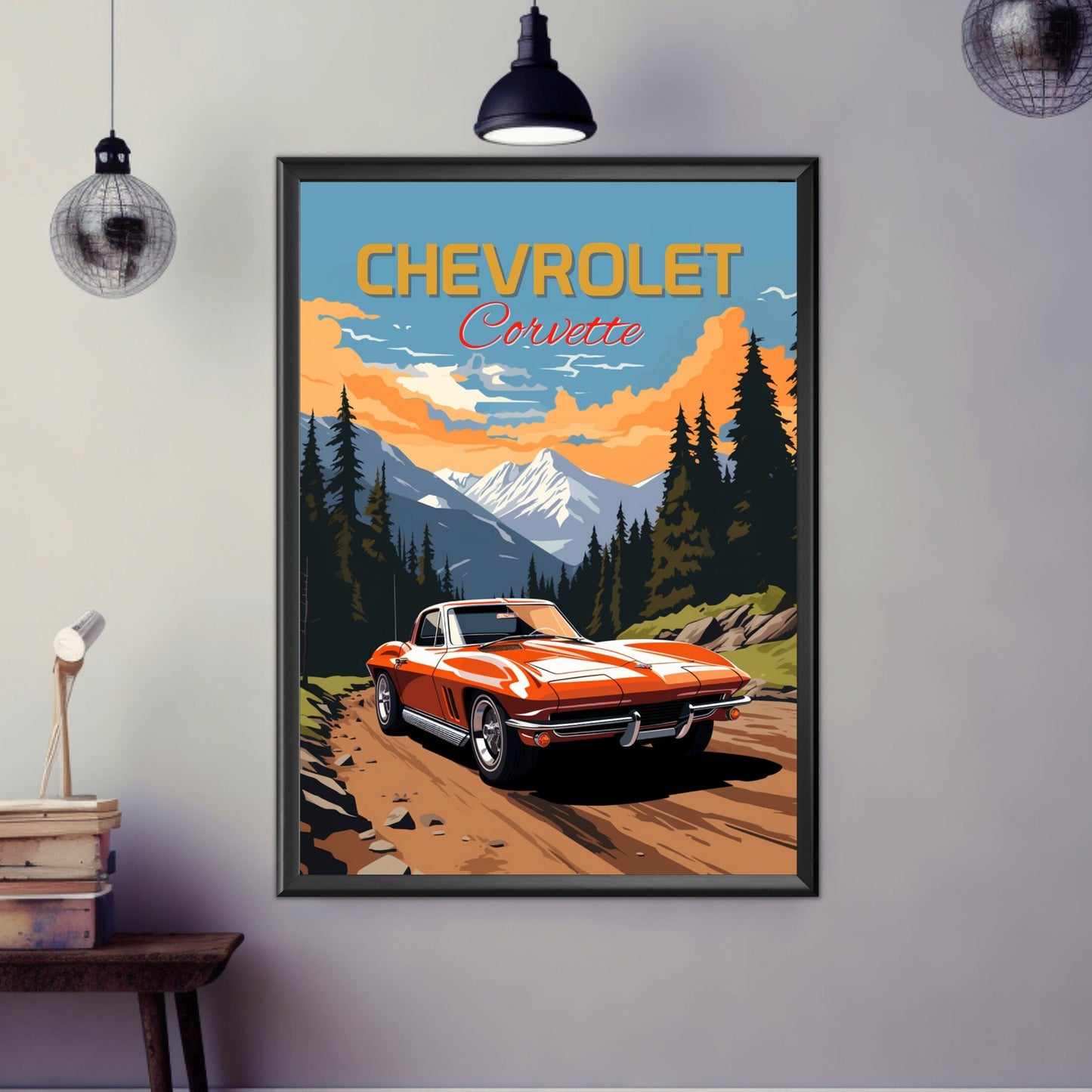 Chevrolet Corvette C2 Print