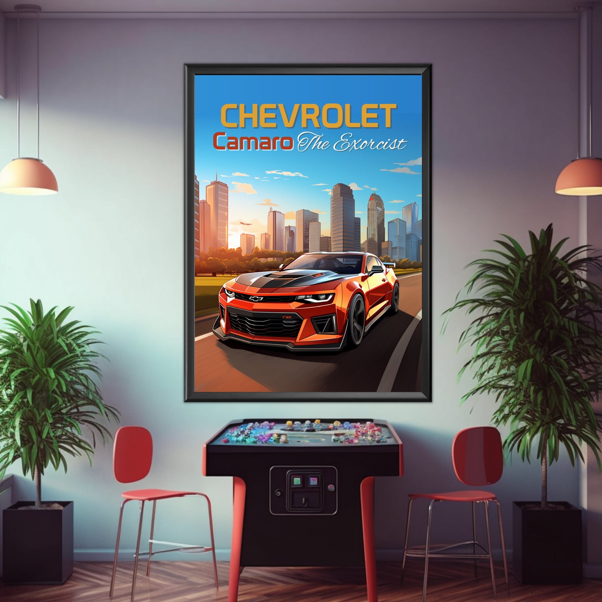 Chevrolet Camaro The Exorcist Print