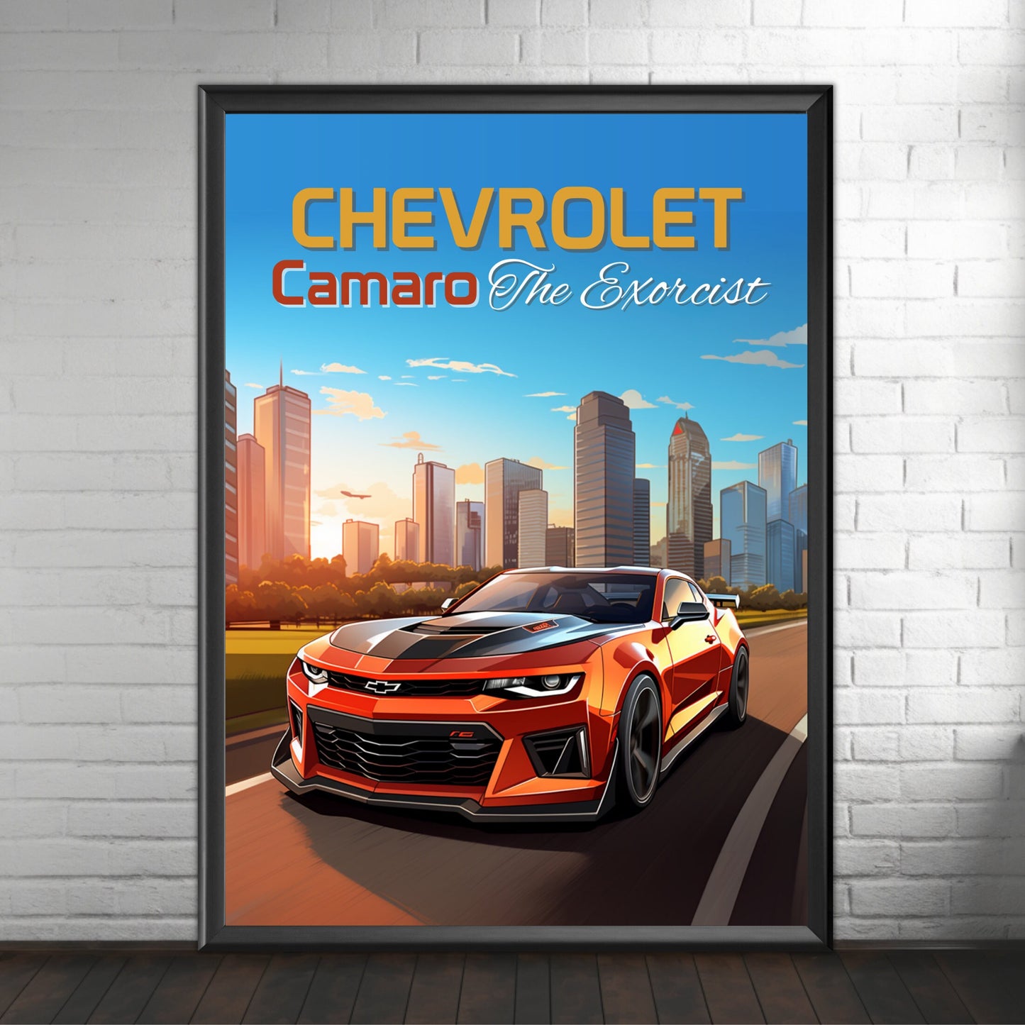 Chevrolet Camaro The Exorcist Print