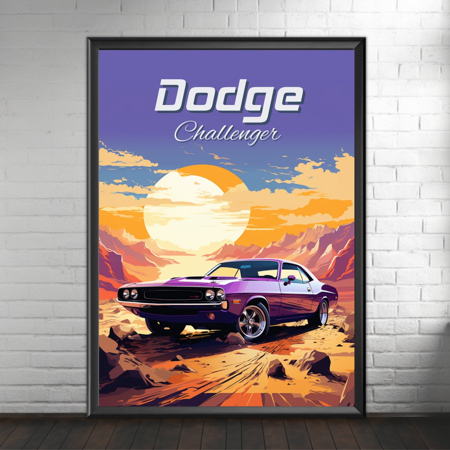 Dodge Challenger Poster