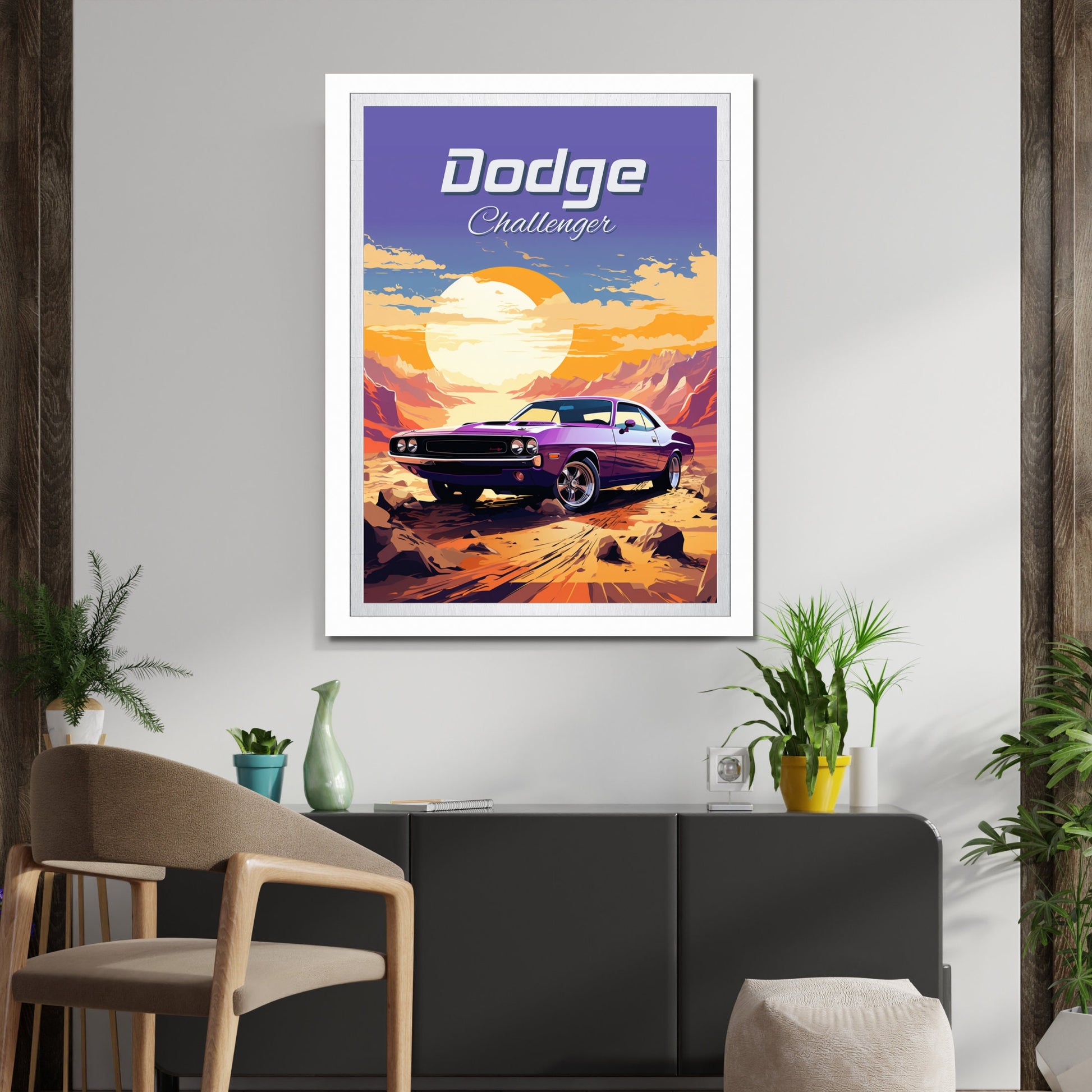 Dodge Challenger Poster