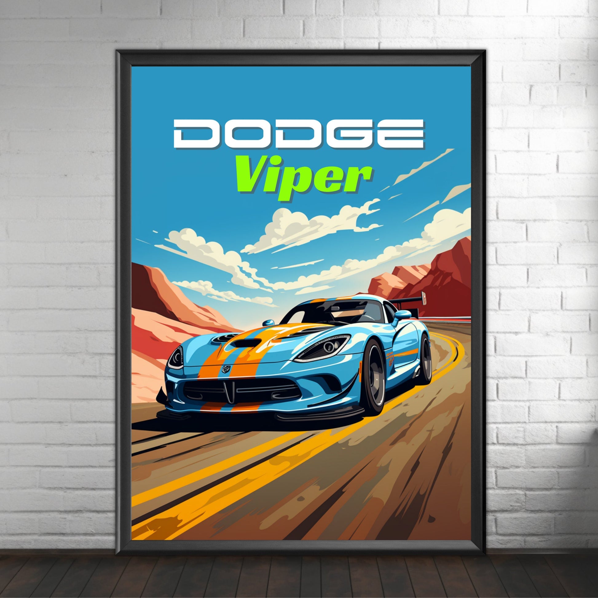 Dodge Viper Poster