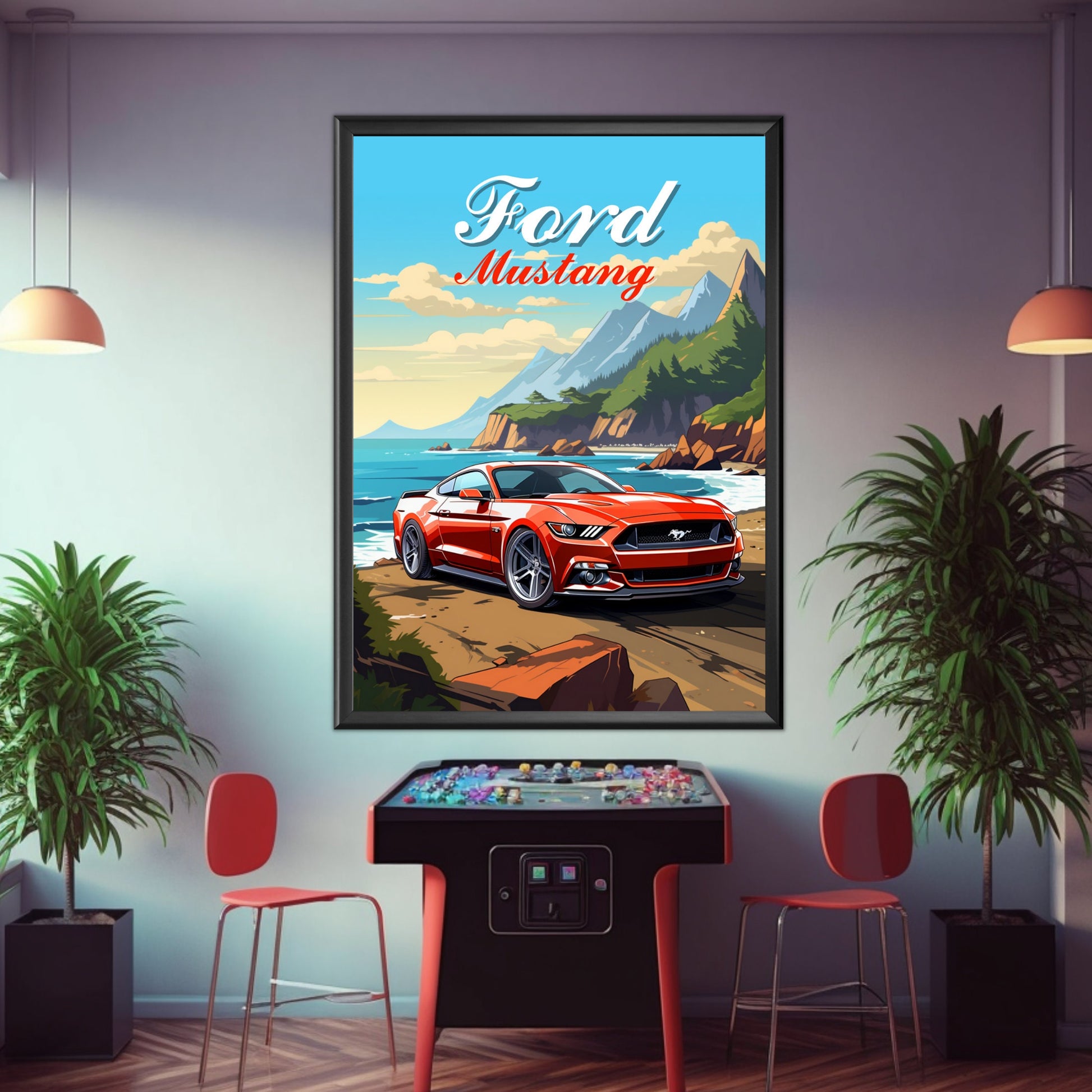 Ford Mustang Poster