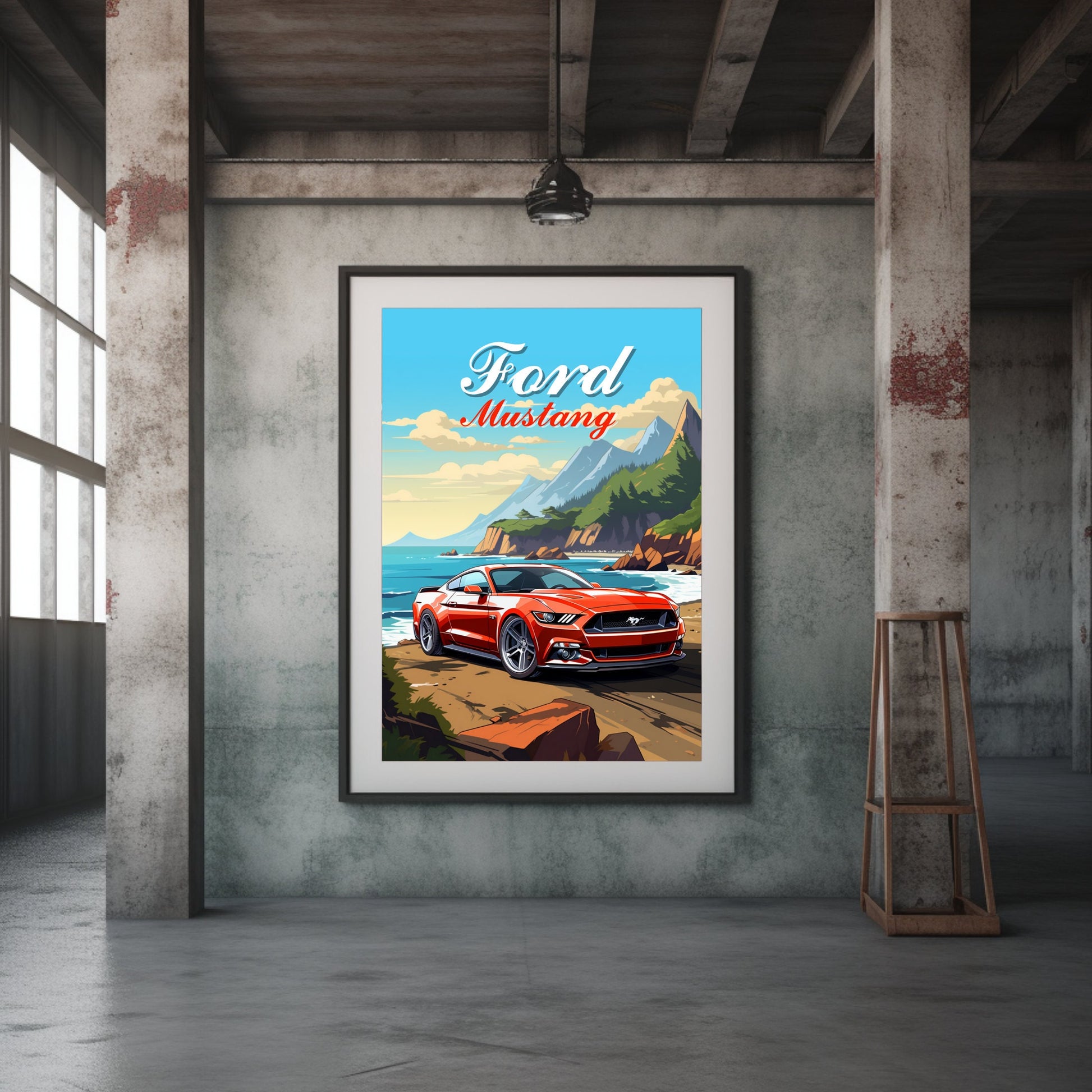 Ford Mustang Poster