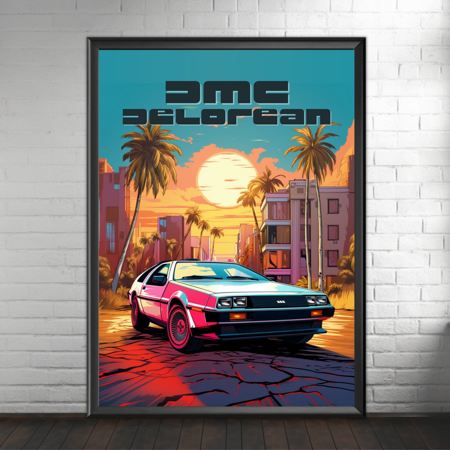 DMC DeLorean Poster