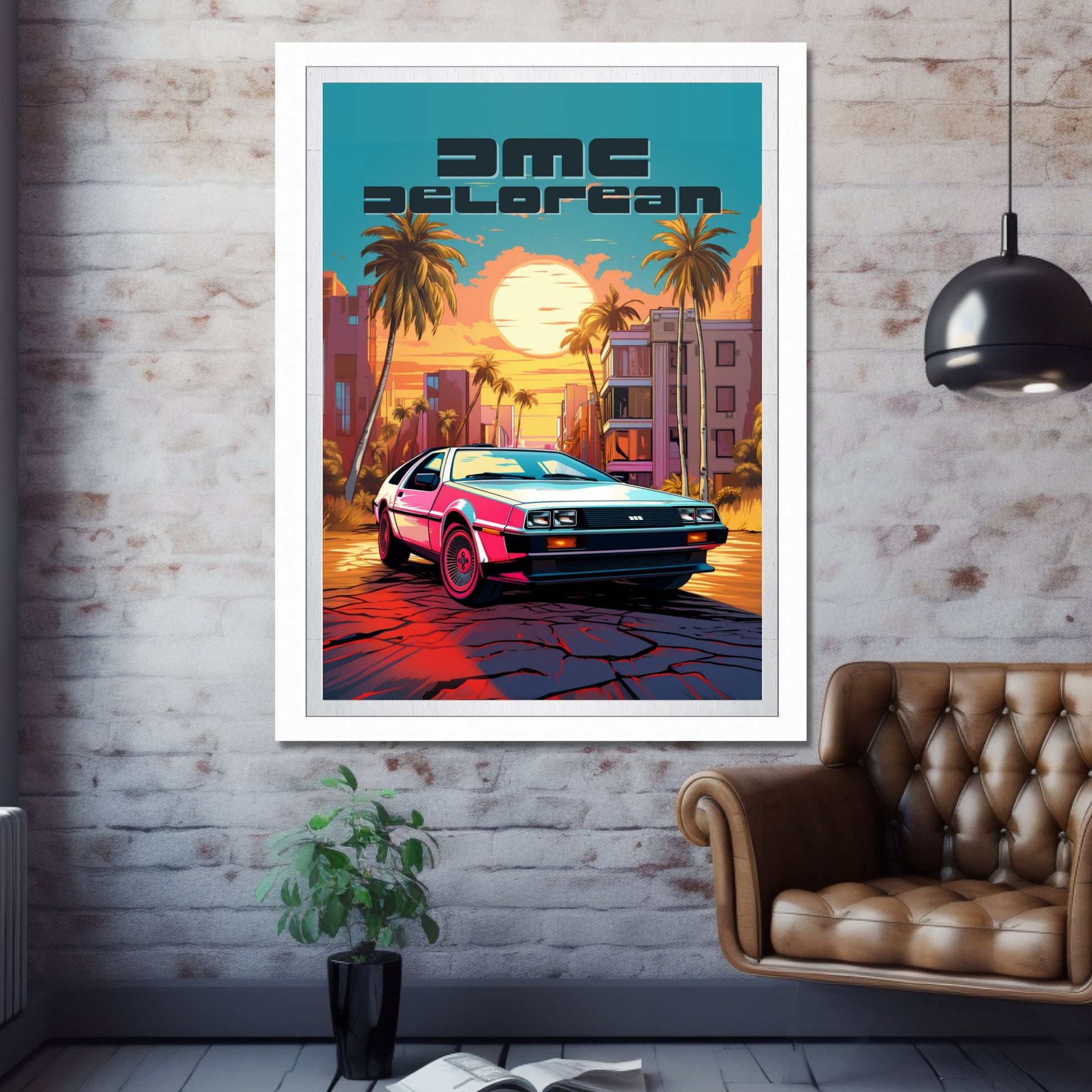 DMC DeLorean Poster