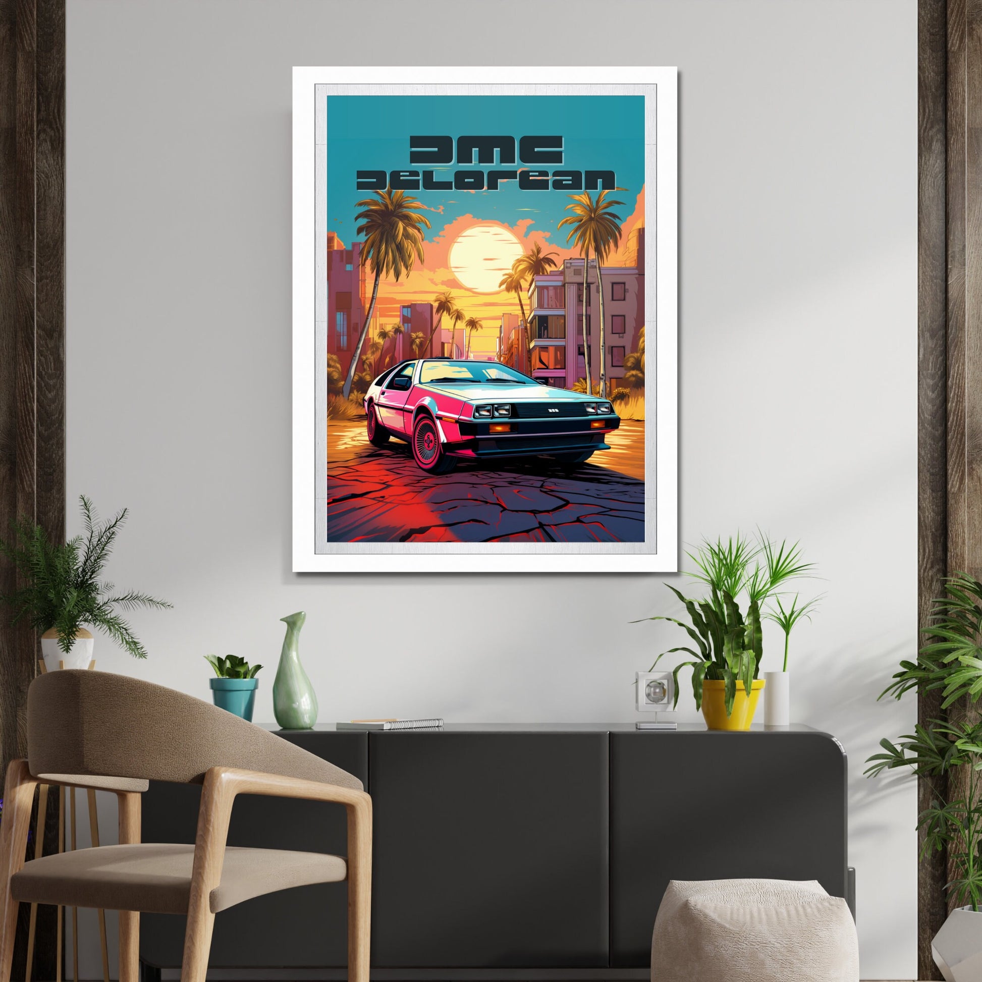 DMC DeLorean Poster