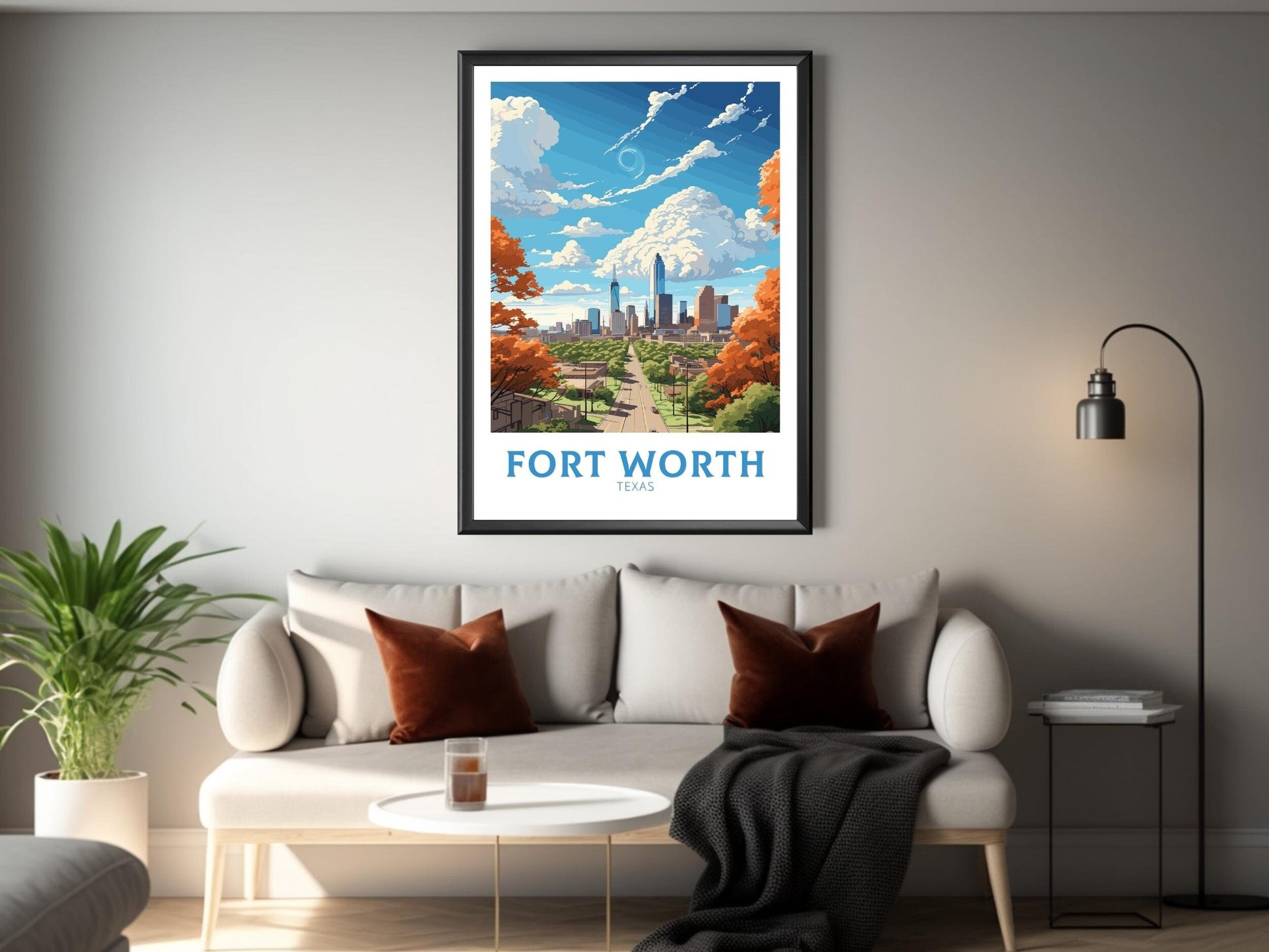 Fort Worth print