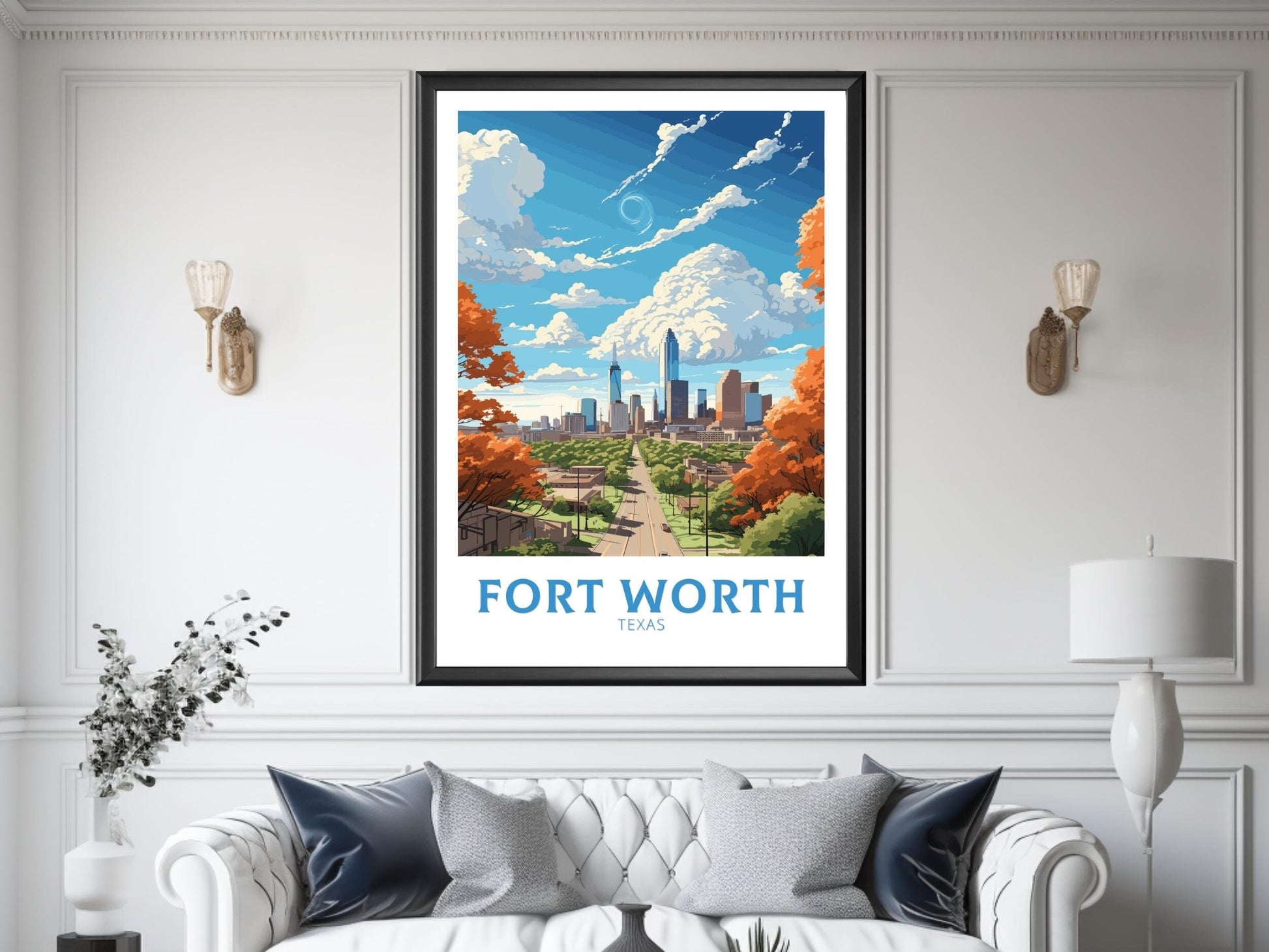 Fort Worth print