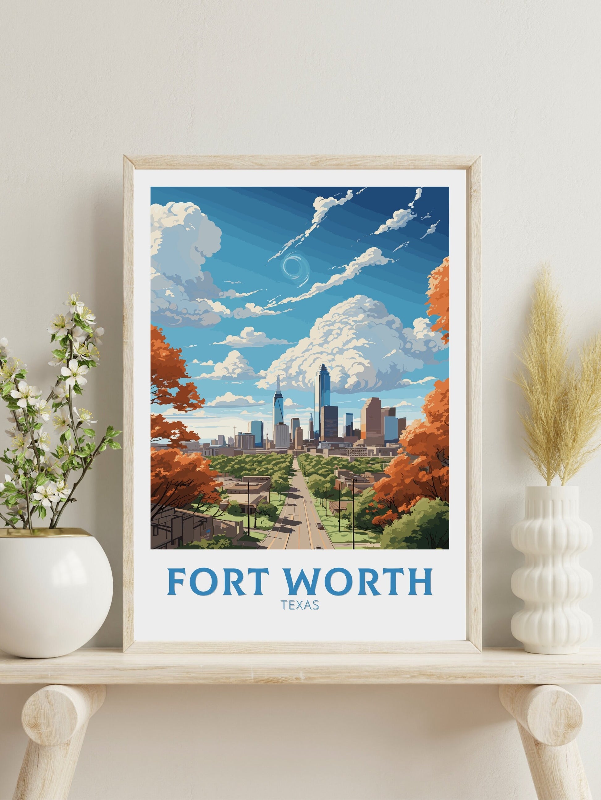 Fort Worth print