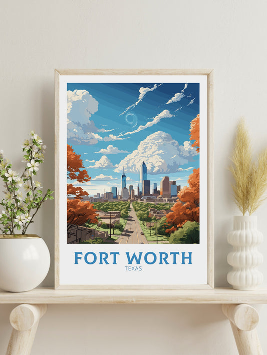 Fort Worth print