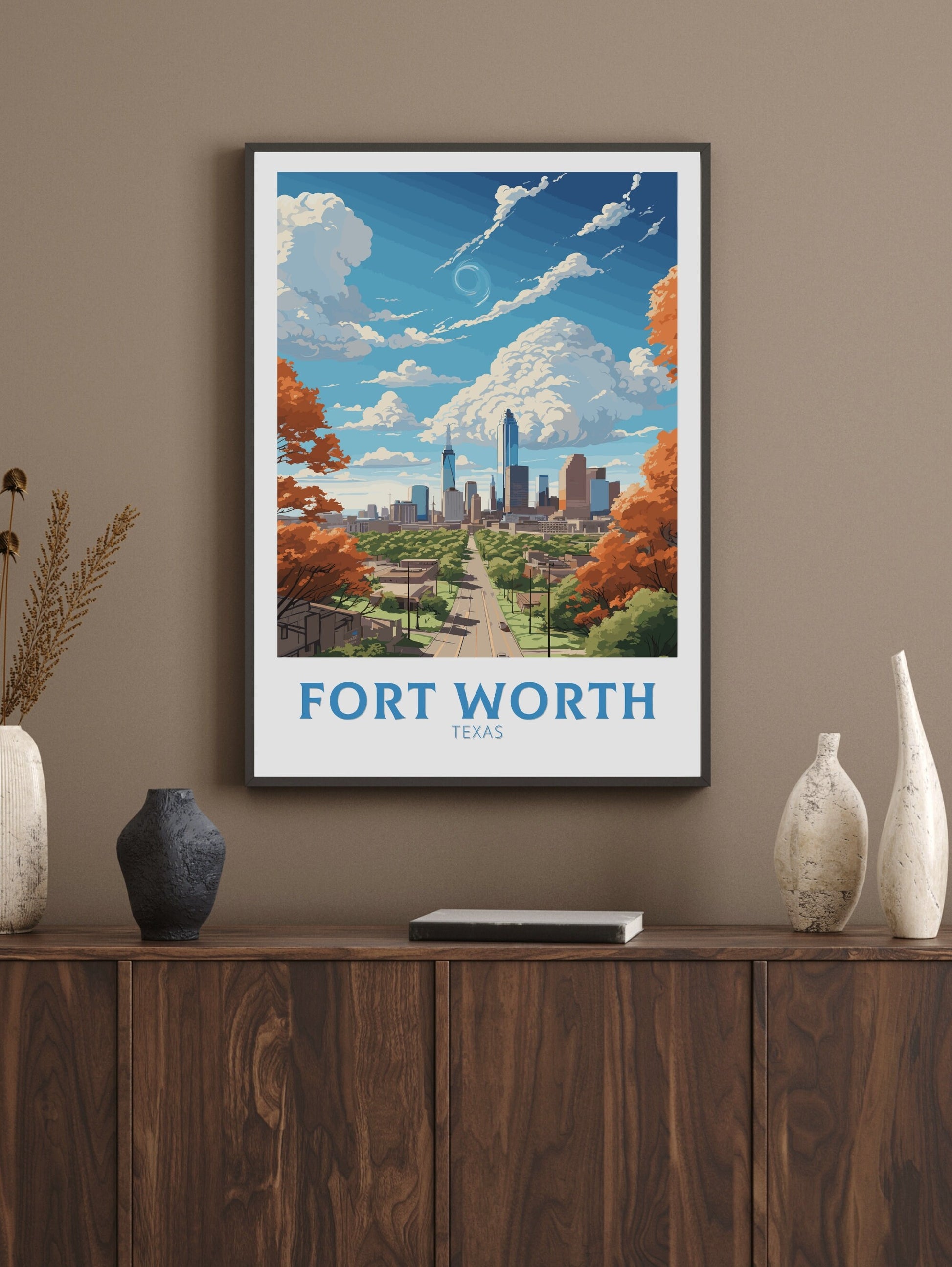 Fort Worth print