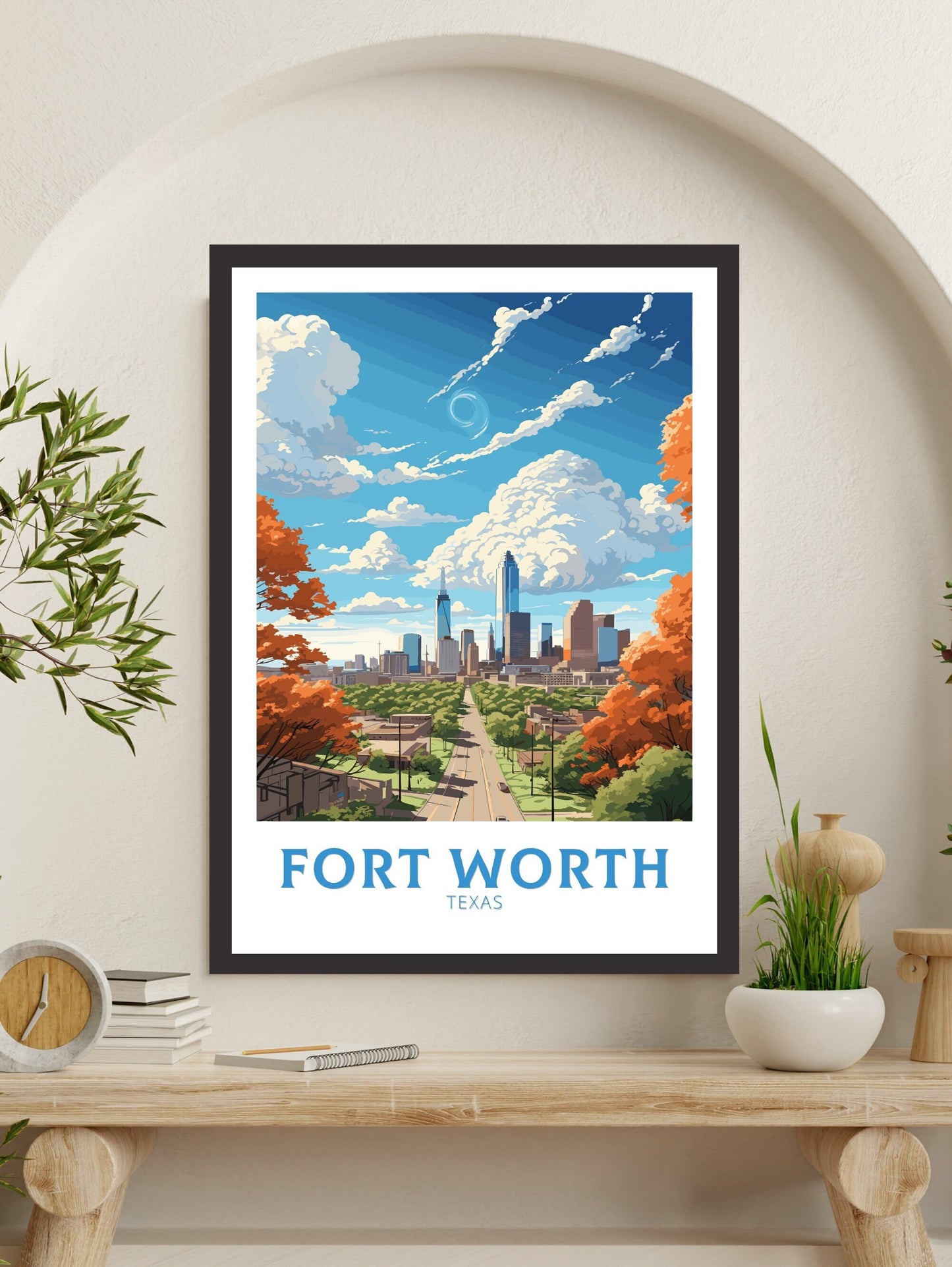 Fort Worth print