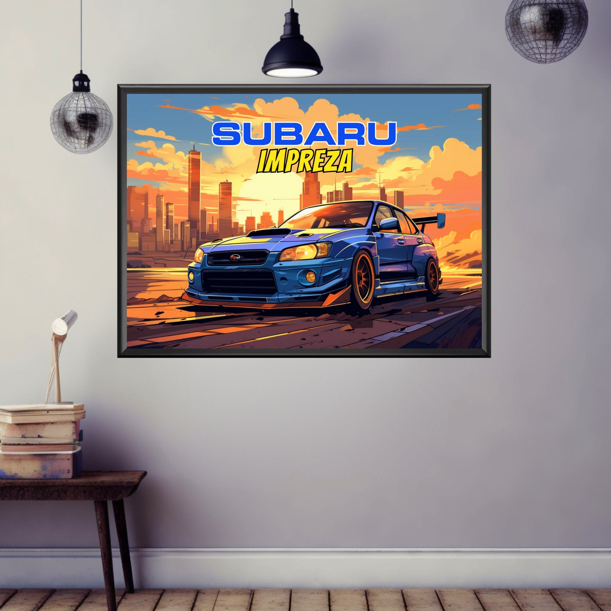 1990s Subaru Impreza Print