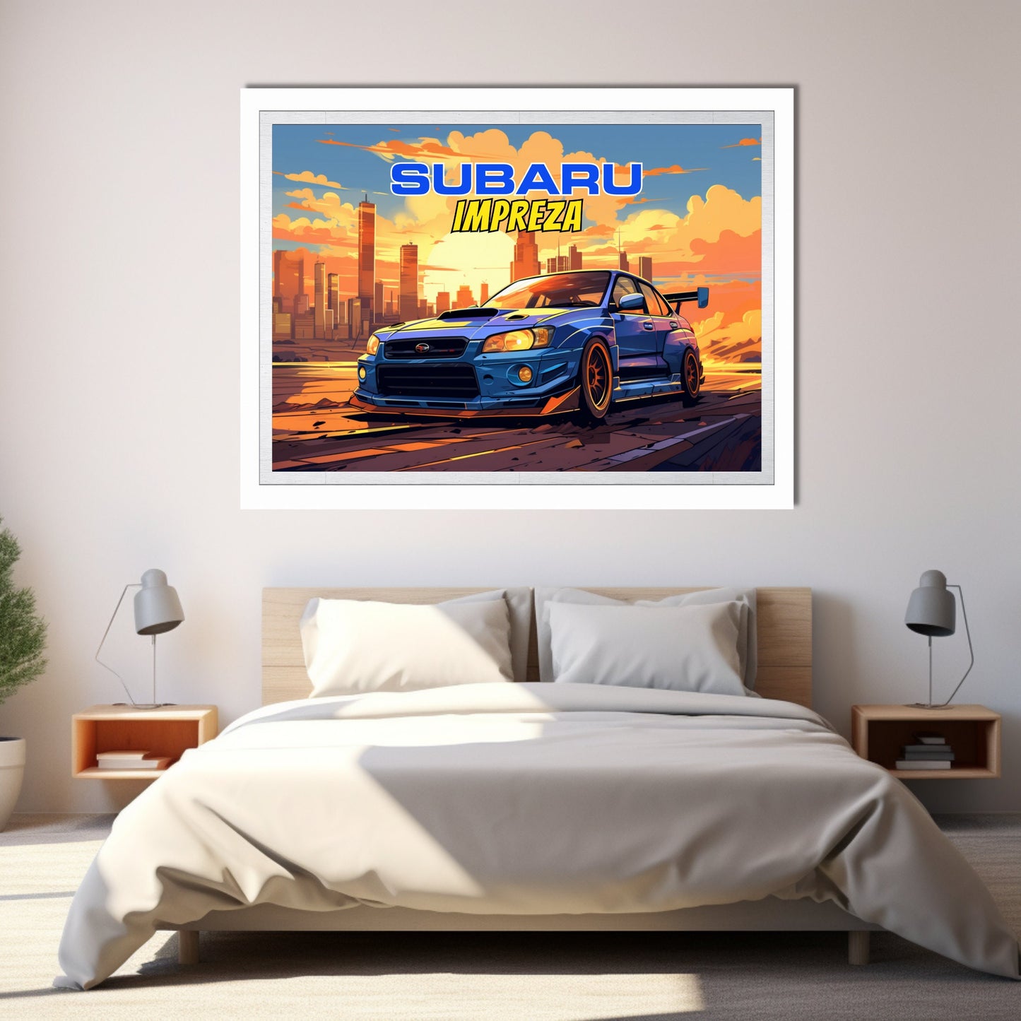 1990s Subaru Impreza Print