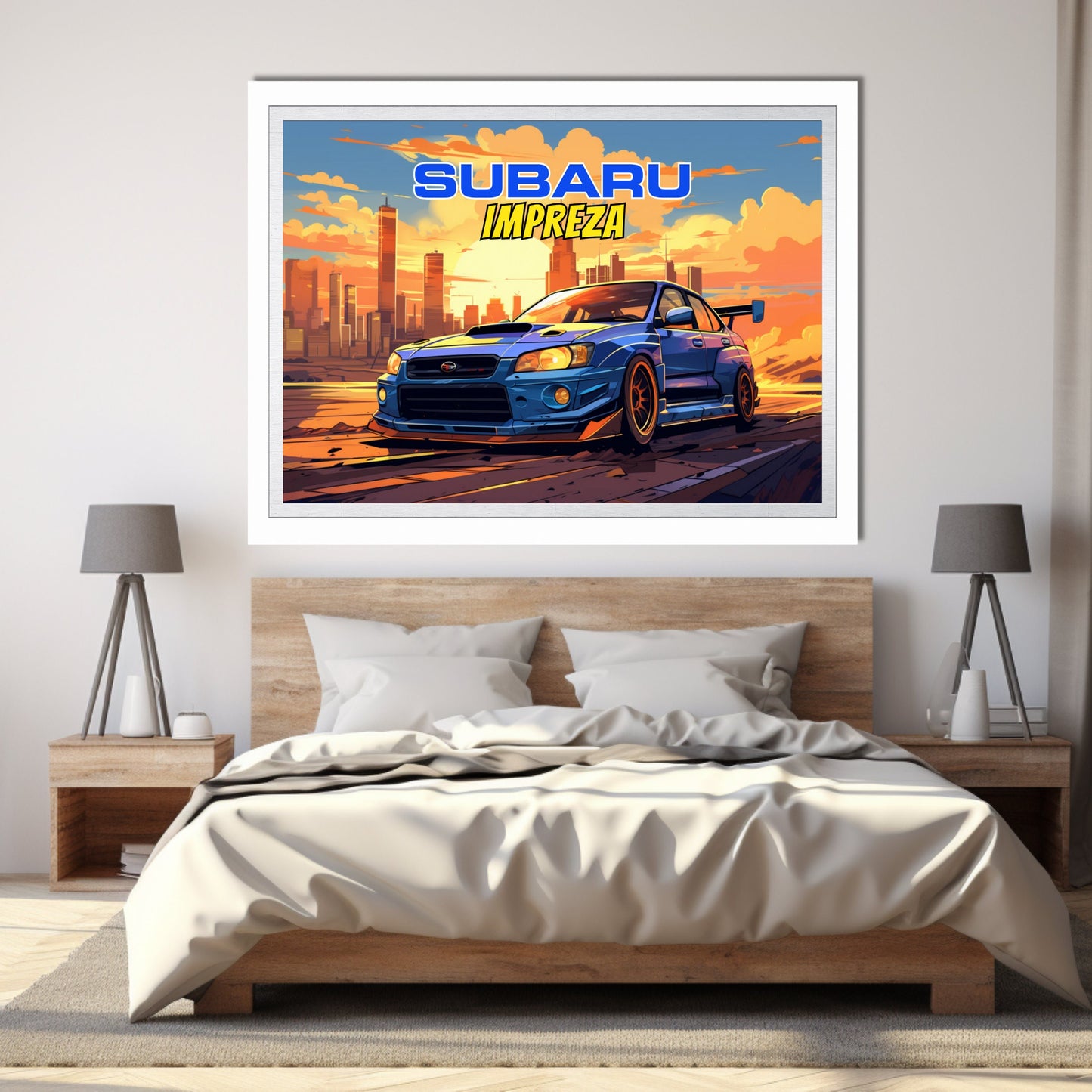 1990s Subaru Impreza Print