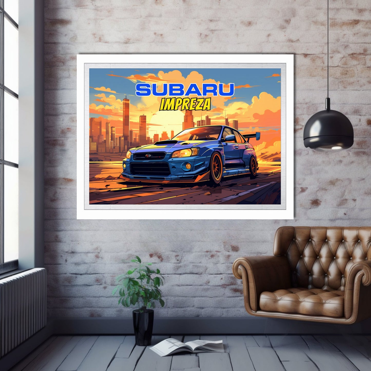 1990s Subaru Impreza Print