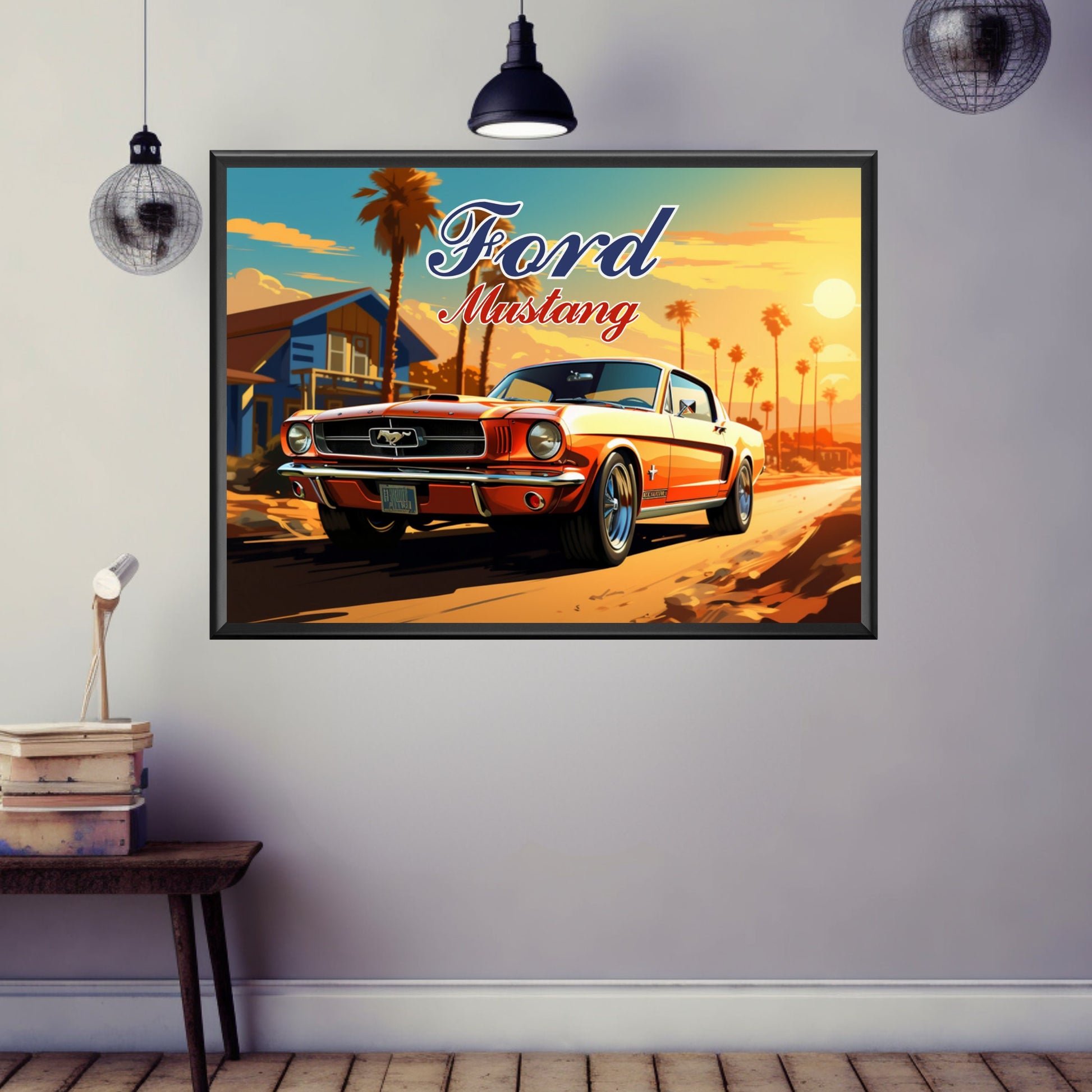 Ford Mustang Print, 1960s