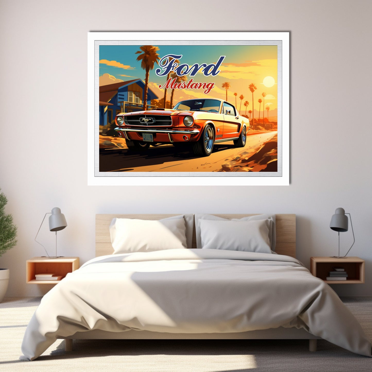 Ford Mustang Print, 1960s