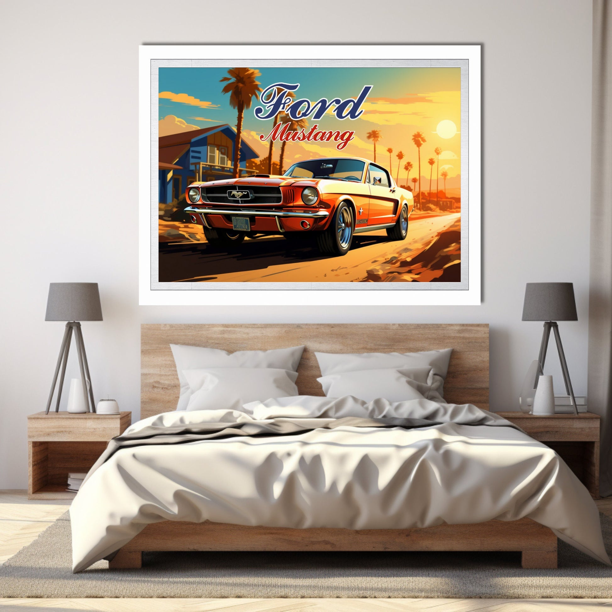 Ford Mustang Print, 1960s