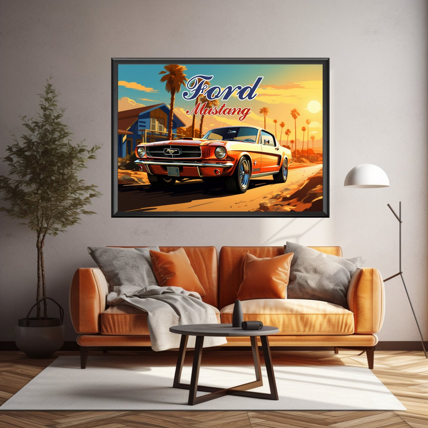 Ford Mustang Print, 1960s