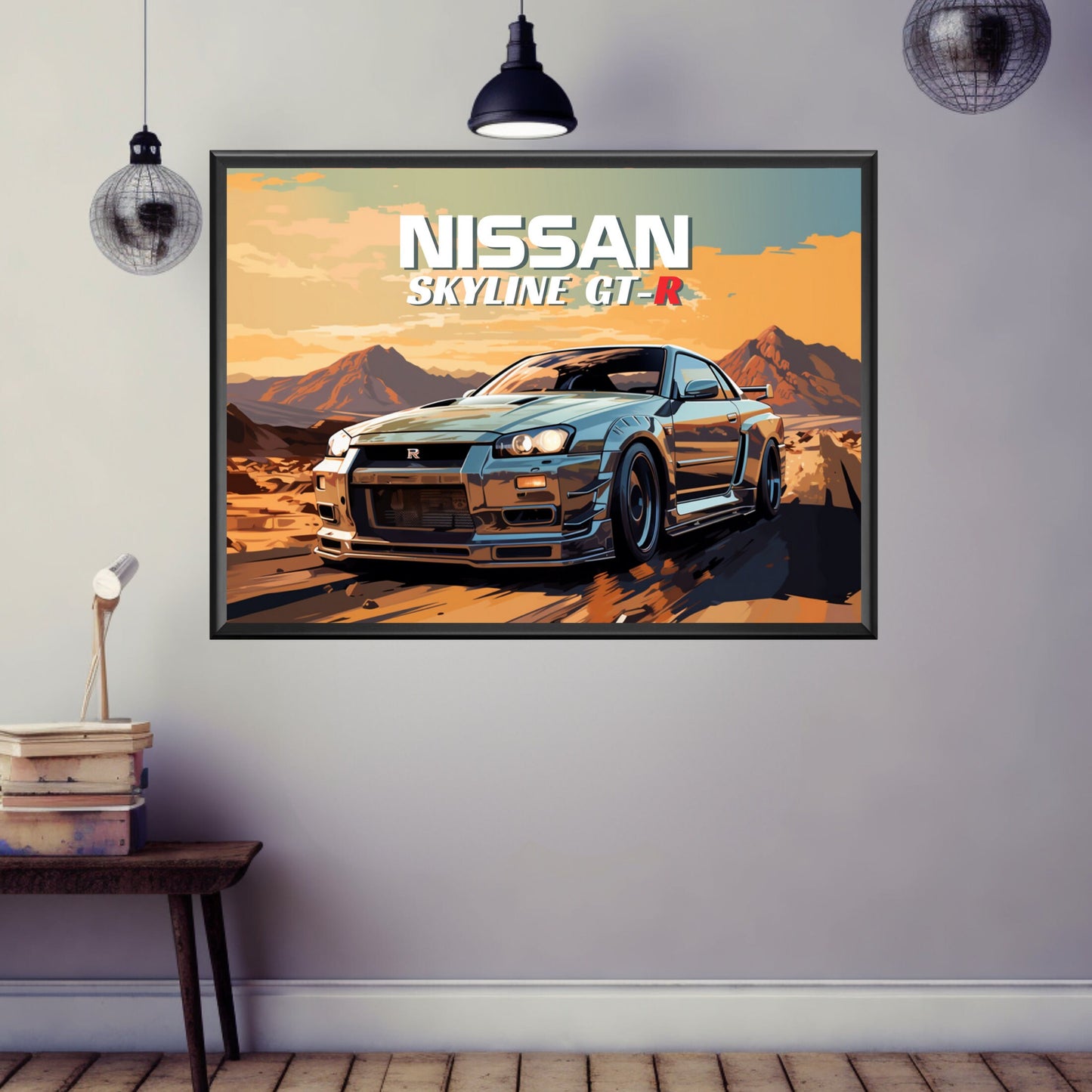 Nissan Skyline GT-R (R34) Print