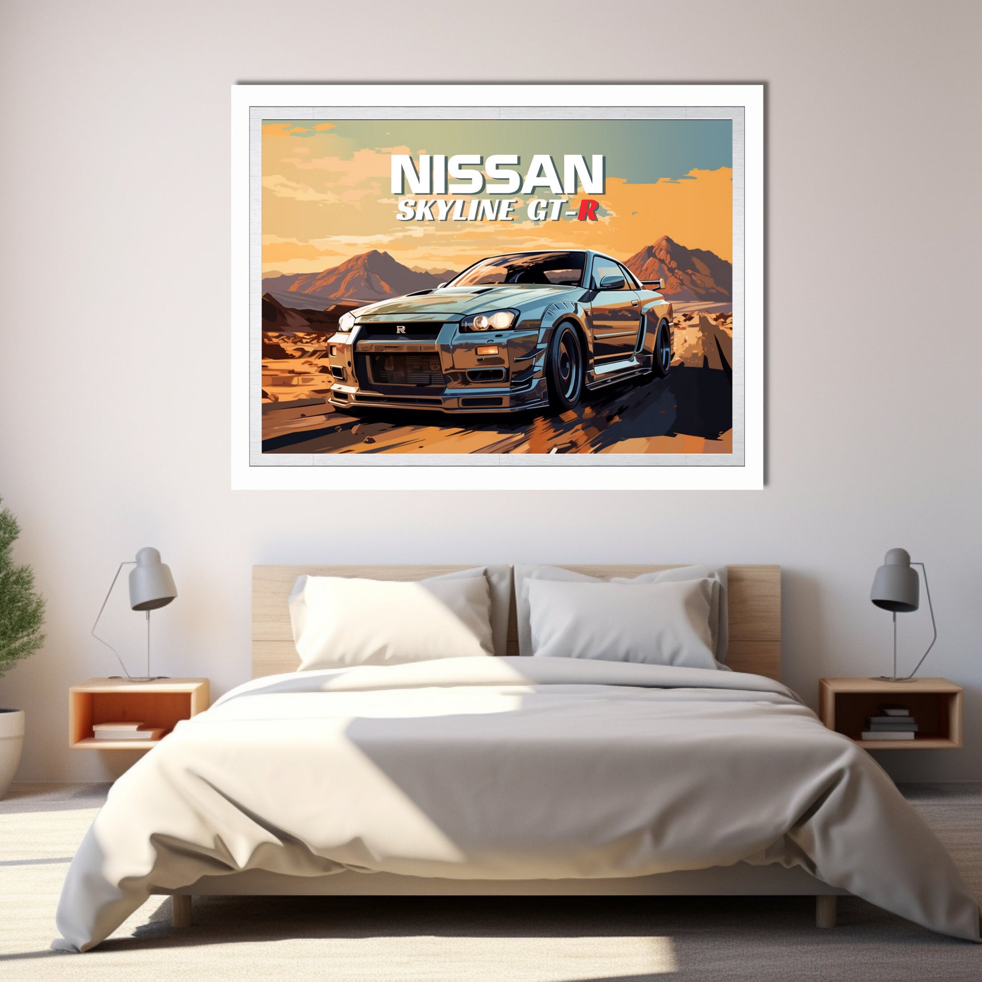 Nissan Skyline GT-R (R34) Print