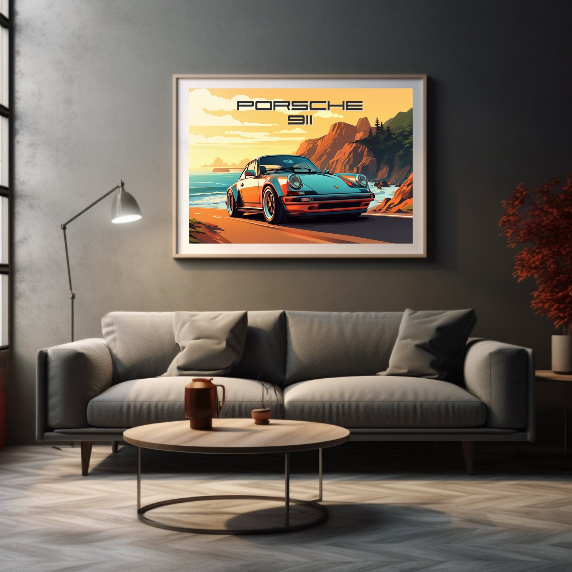 1980s Porsche 911 Print