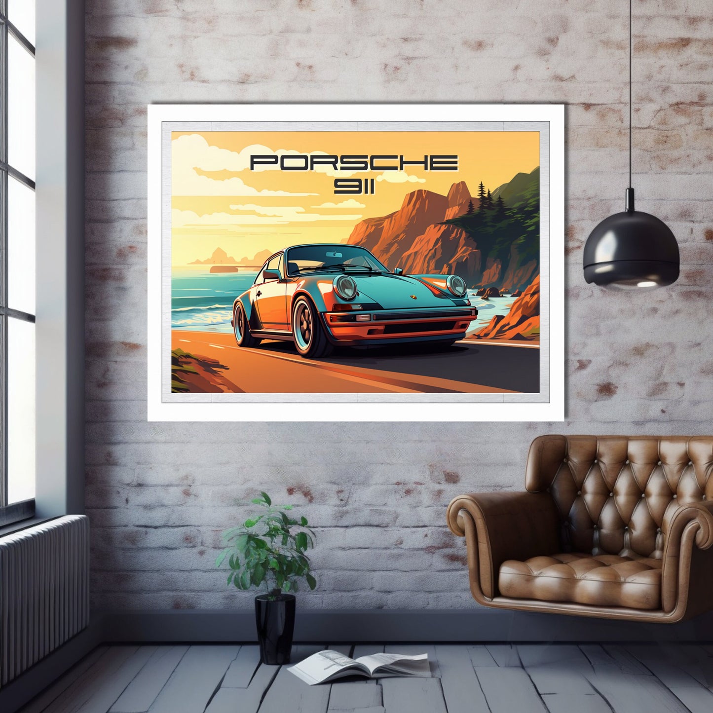 1980s Porsche 911 Print