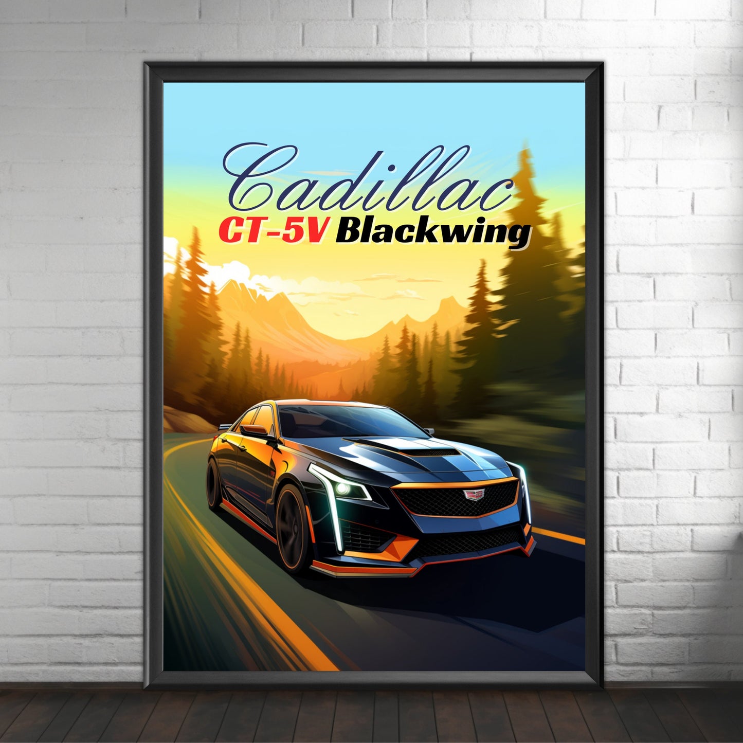 Cadillac CT-5V Blackwing Print