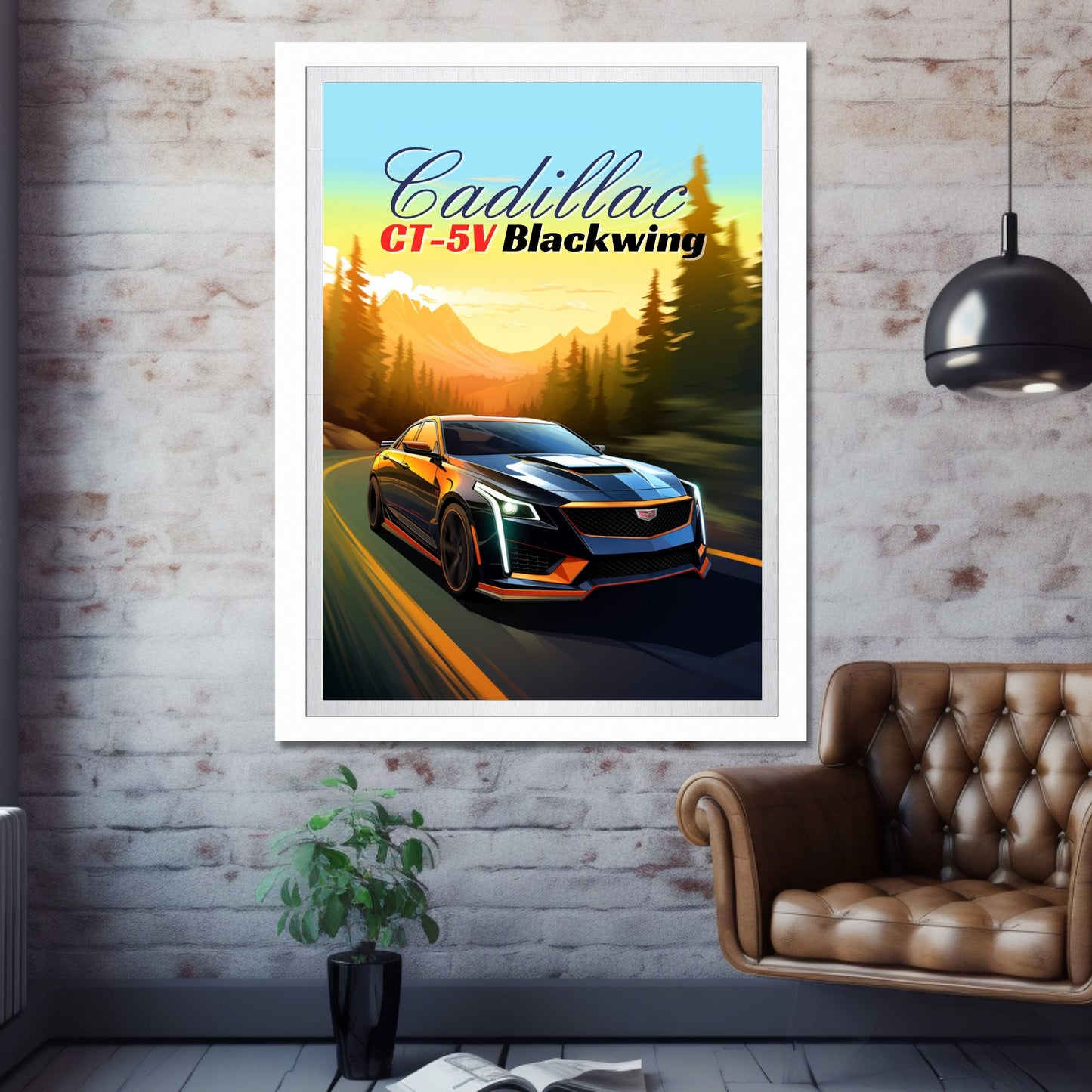 Cadillac CT-5V Blackwing Print