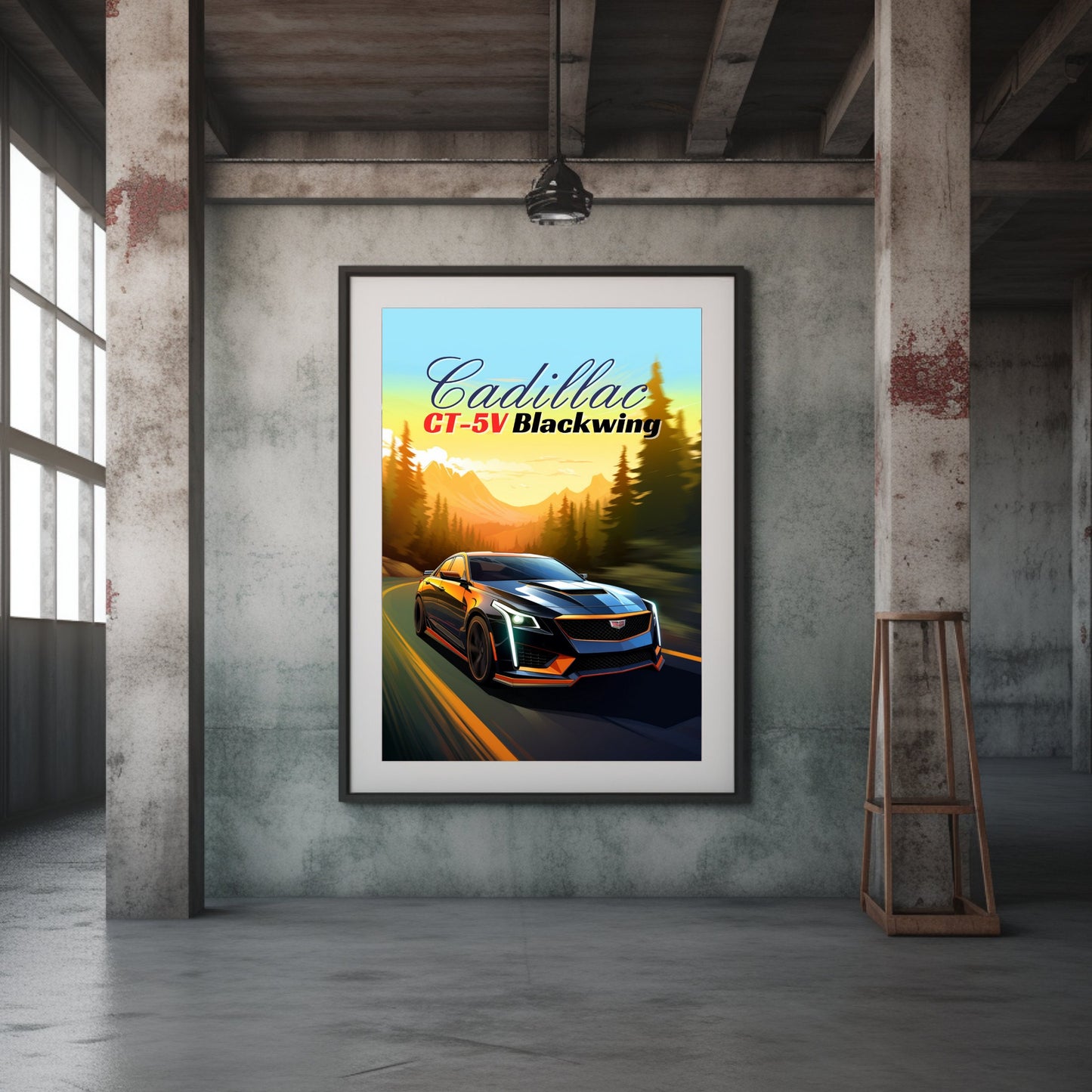 Cadillac CT-5V Blackwing Print