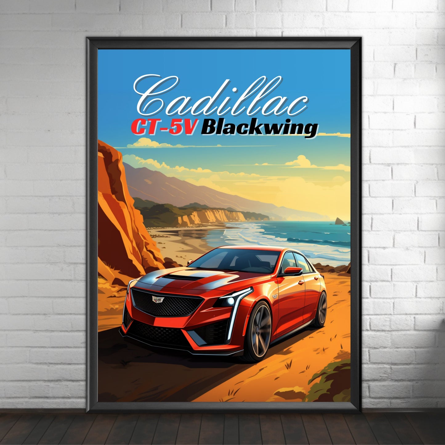 Cadillac CT-5V Poster