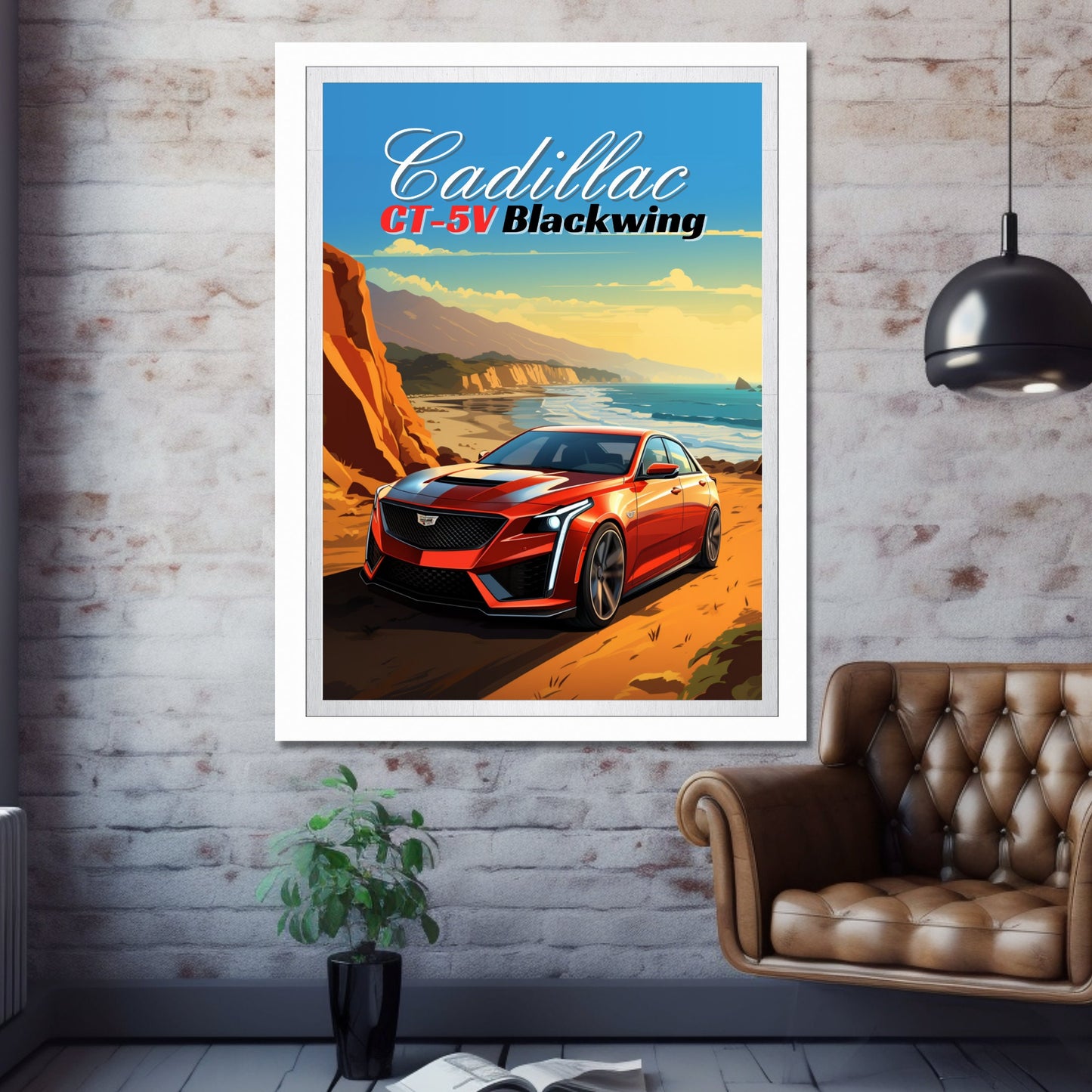 Cadillac CT-5V Poster