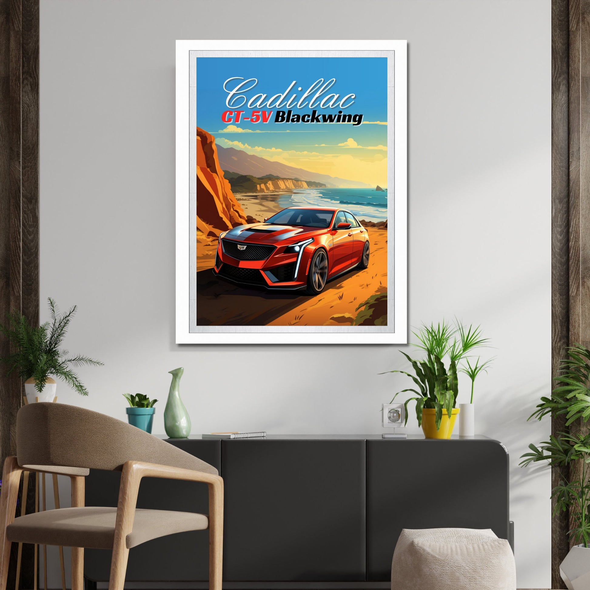 Cadillac CT-5V Poster