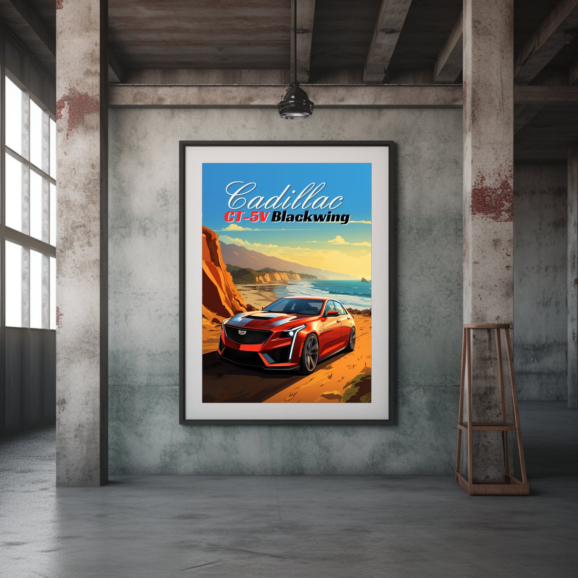 Cadillac CT-5V Poster